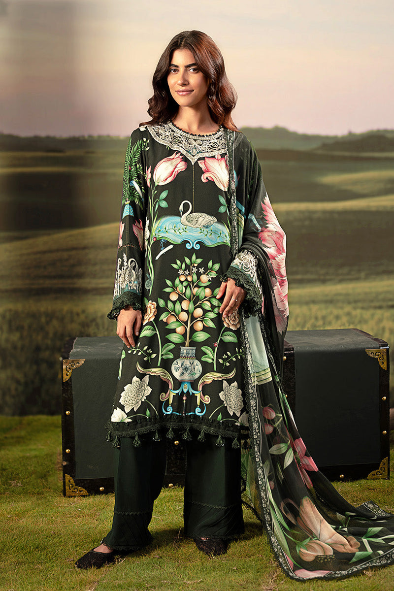 Maria B | Basics Winter 25 | MB-PFUS25-04A by Maria B - Designer Dress  - Type : Ladies Clothes - Available at Libayah - 100% Original 