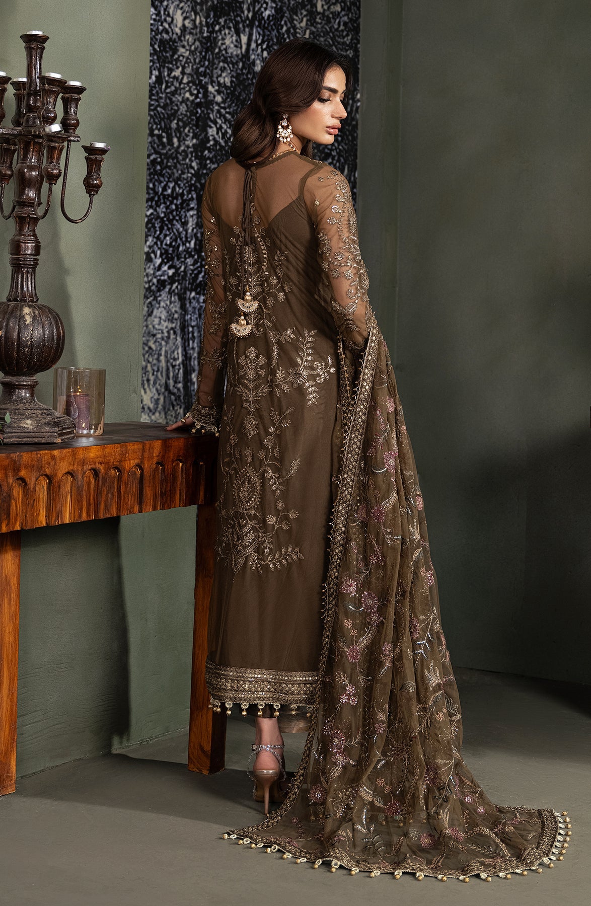 Zarif | Heritage Formals | ZHF 06 ZHALAY by Zarif - Designer Dress - Type: Ladies Clothes - Available at Libayah - 100% Original