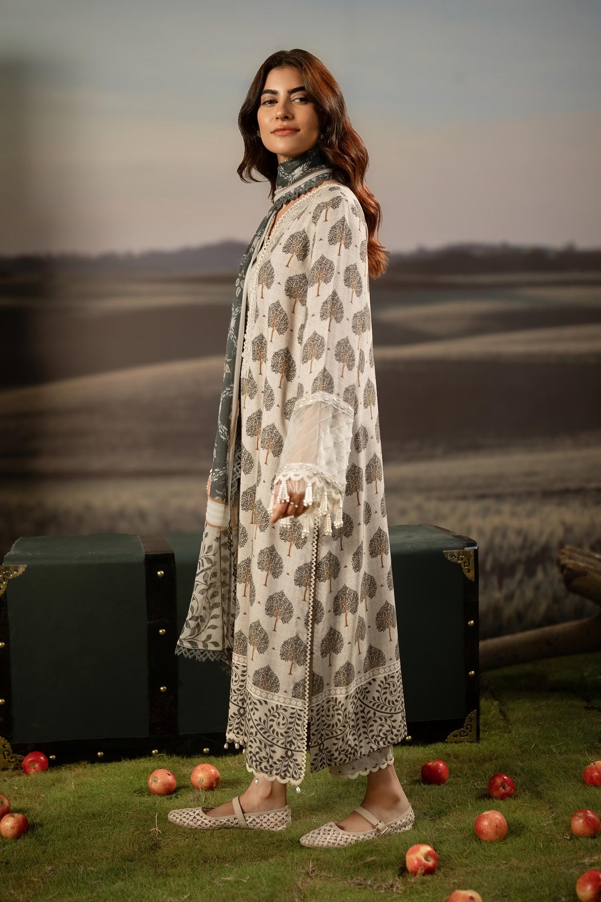 Maria B | Basics Winter 25 | MB-PFUS25-03A by Maria B - Designer Dress  - Type : Ladies Clothes - Available at Libayah - 100% Original 