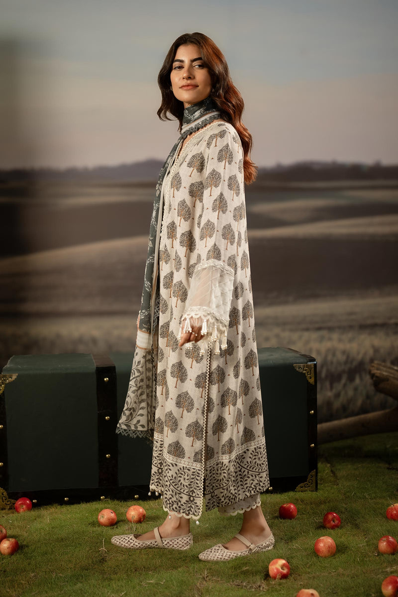 Maria B | Basics Winter 25 | MB-PFUS25-03A by Maria B - Designer Dress  - Type : Ladies Clothes - Available at Libayah - 100% Original 