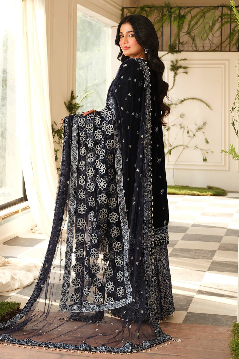 Raeesa Premium | Sheen Luxury Velvet | Nura by Raeesa Premium - Designer Dress - Type: Ladies Clothes - Available at Libayah - 100% Original