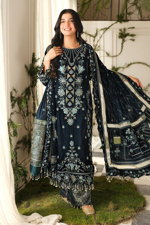 Raeesa Premium | Sheen Luxury Velvet | Zeve by Raeesa Premium - Designer Dress - Type: Ladies Clothes - Available at Libayah - 100% Original