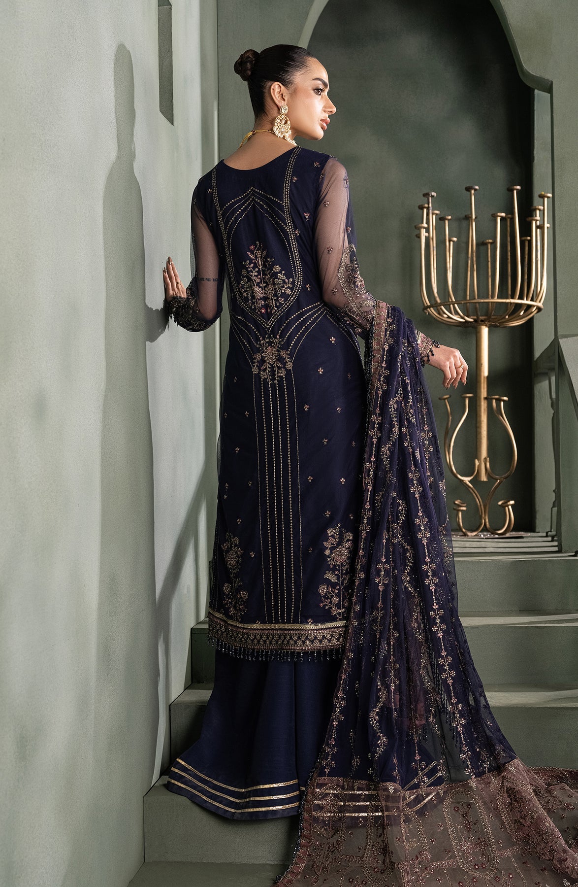 Zarif | Heritage Formals | ZHF 08 SIRENE by Zarif - Designer Dress - Type: Ladies Clothes - Available at Libayah - 100% Original