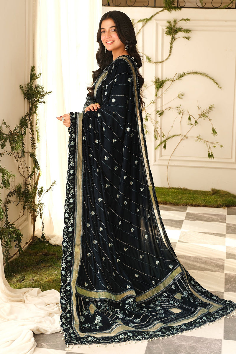 Raeesa Premium | Sheen Luxury Velvet | Zeve by Raeesa Premium - Designer Dress - Type: Ladies Clothes - Available at Libayah - 100% Original