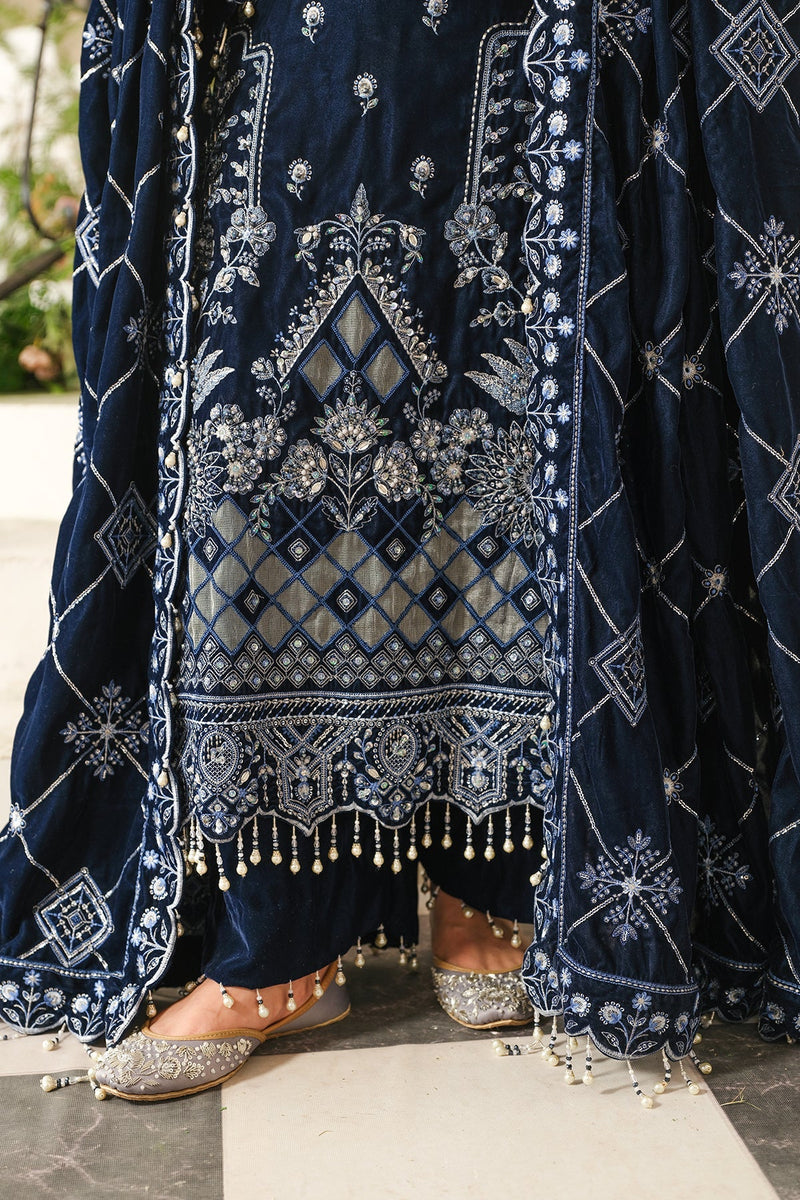 Raeesa Premium | Sheen Luxury Velvet | Soil by Raeesa Premium - Designer Dress - Type: Ladies Clothes - Available at Libayah - 100% Original