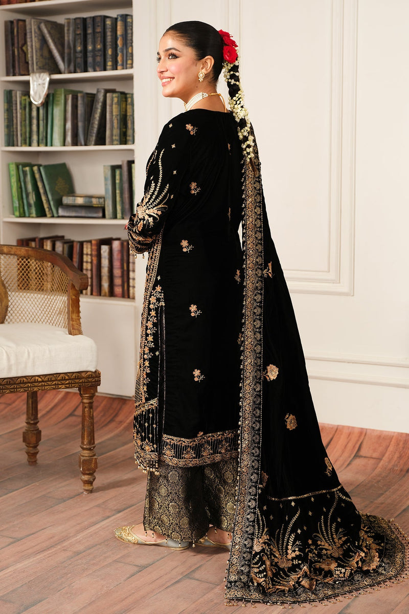 Raeesa Premium | Sheen Luxury Velvet | Naz by Raeesa Premium - Designer Dress - Type: Ladies Clothes - Available at Libayah - 100% Original