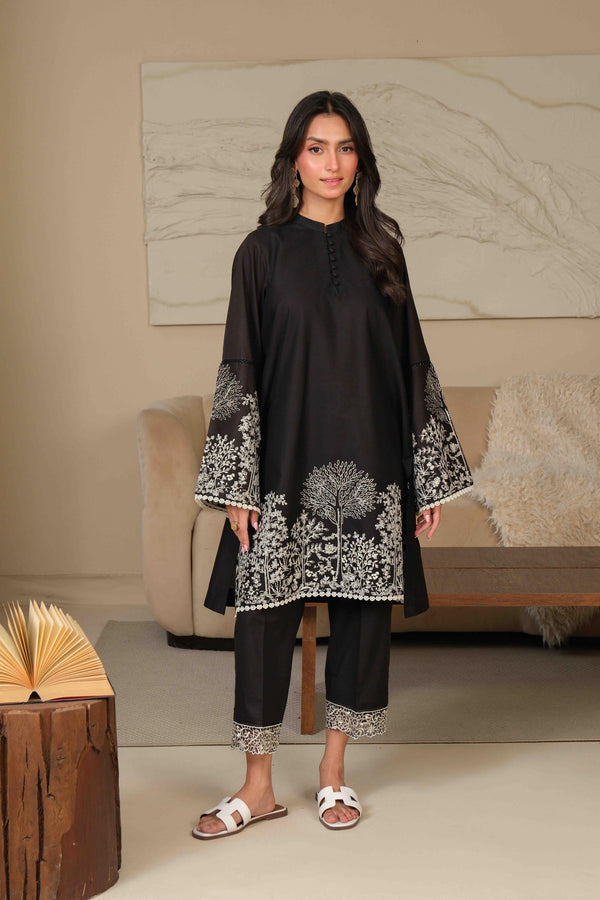 Noor by Saadia Asad | Noor Pret 25 | D1 - Midnight Charm by Noor by Saadia Asad - Designer Dress  - Type : Ladies Clothes - Available at Libayah - 100% Original 