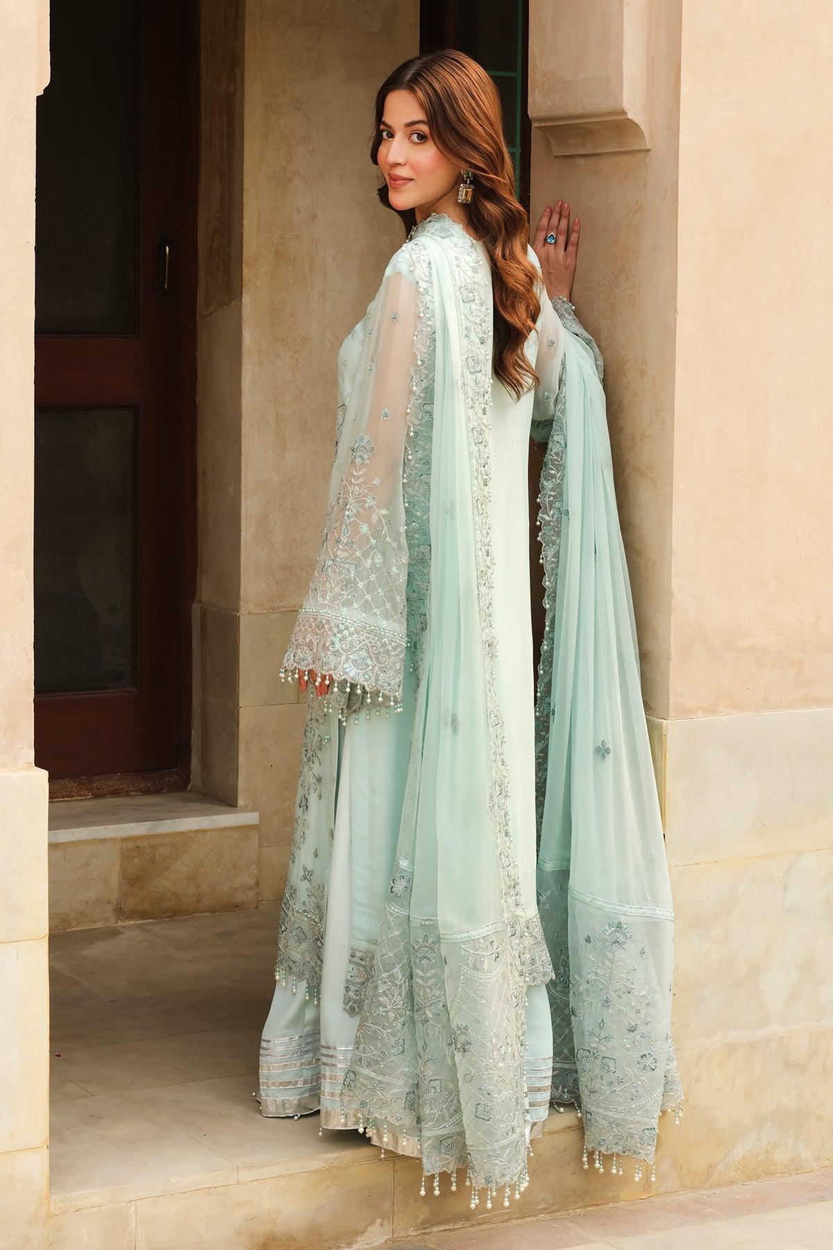 Raeesa Premium | Inayat Formals | HU-51 by Raeesa Premium - Designer Dress - Type: Ladies Clothes - Available at Libayah - 100% Original