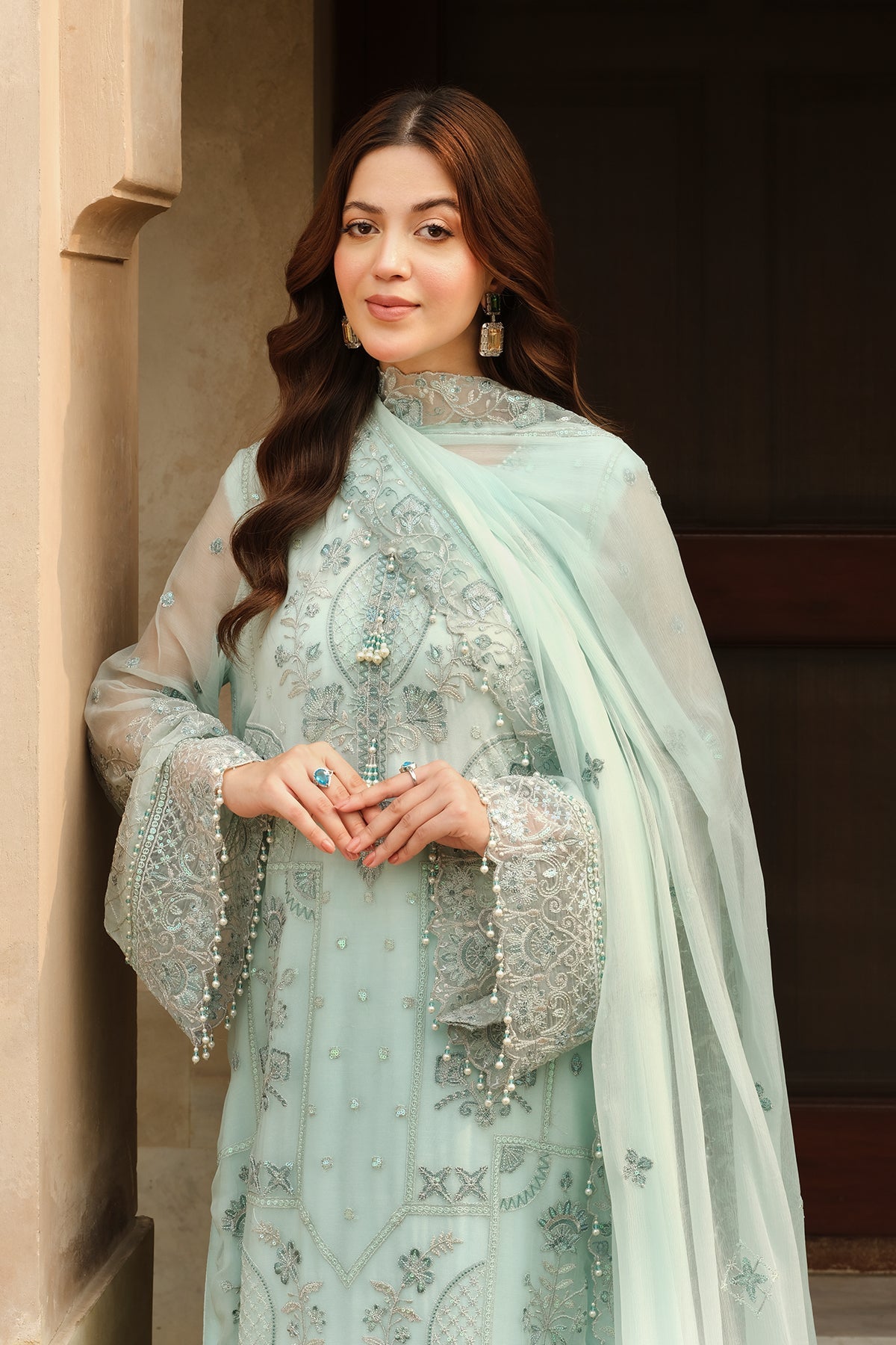 Raeesa Premium | Inayat Formals | HU-51 by Raeesa Premium - Designer Dress - Type: Ladies Clothes - Available at Libayah - 100% Original