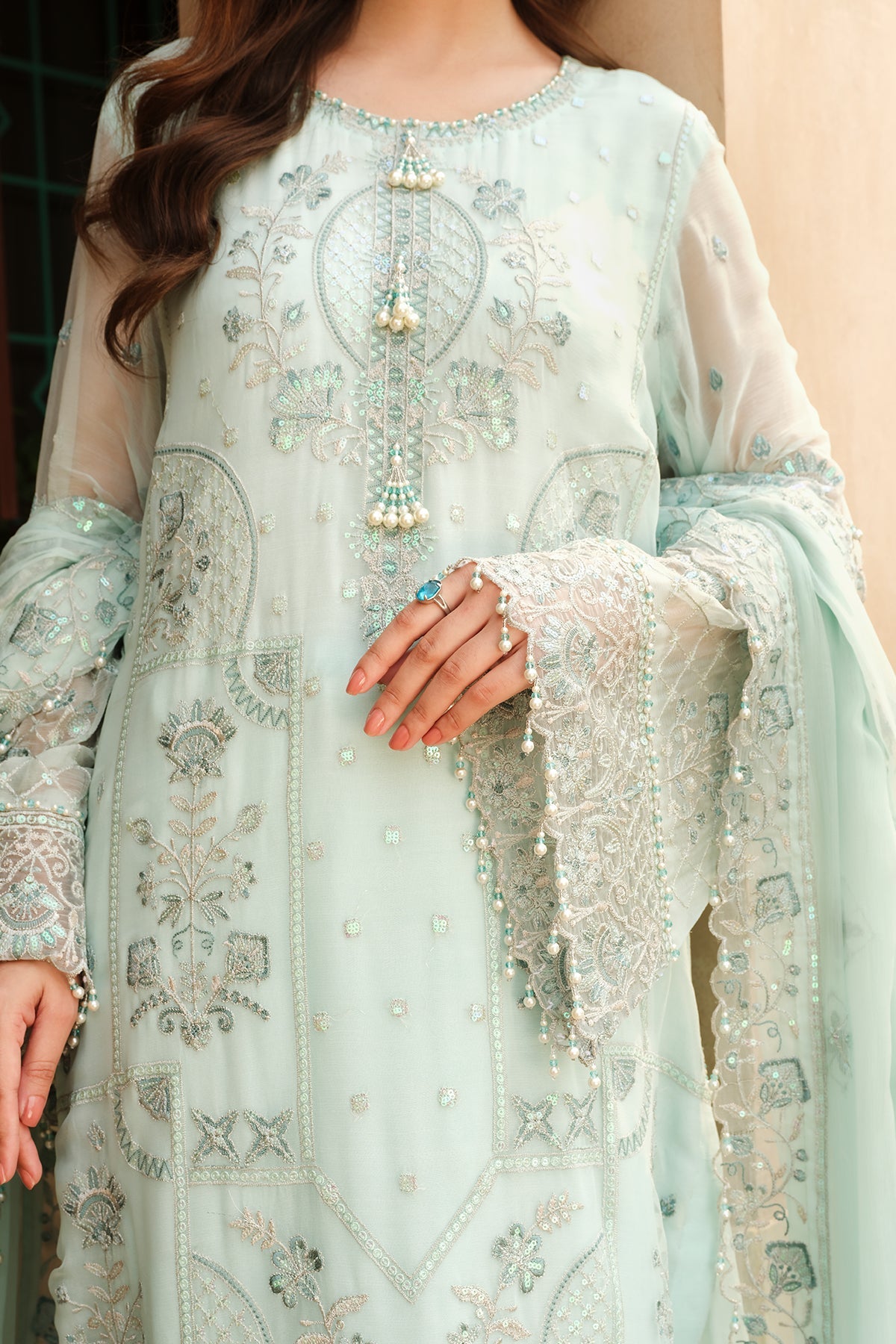 Raeesa Premium | Inayat Formals | HU-51 by Raeesa Premium - Designer Dress - Type: Ladies Clothes - Available at Libayah - 100% Original