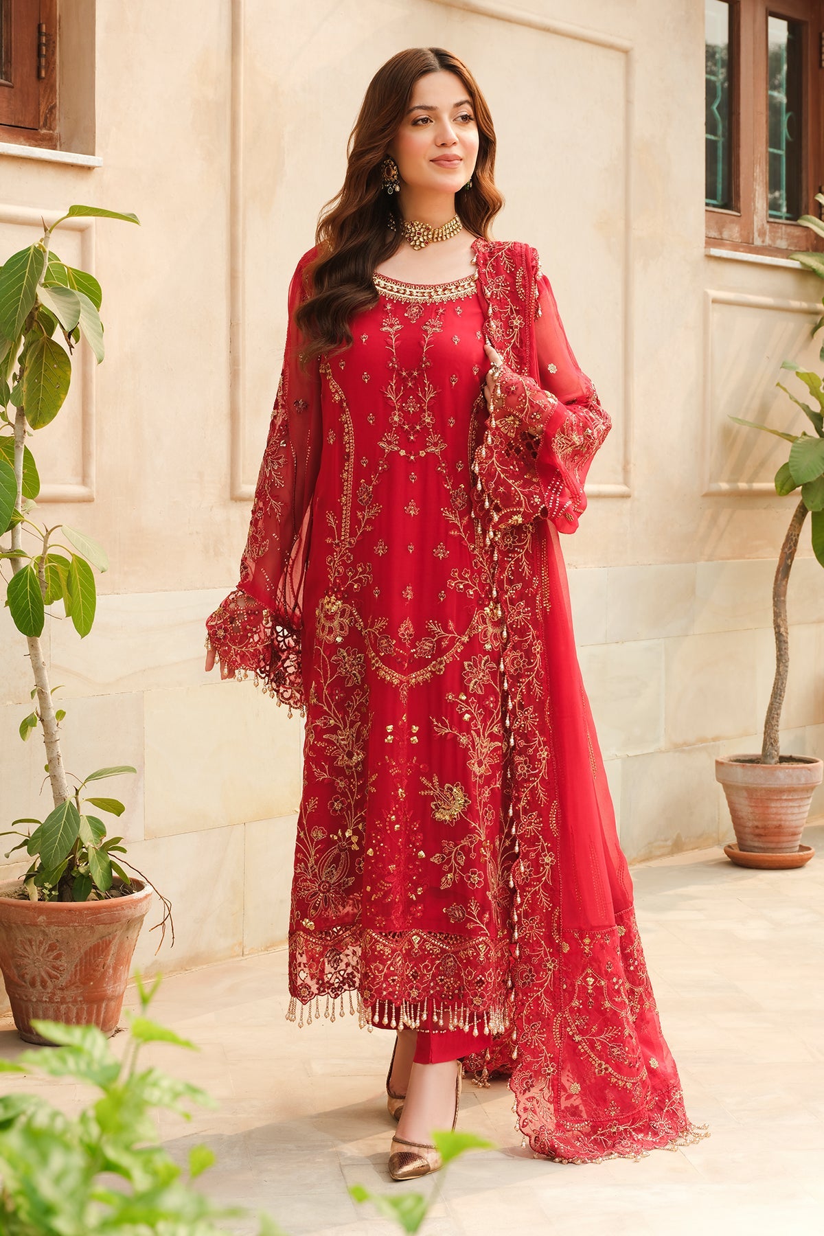 Raeesa Premium | Inayat Formals | HU-52 by Raeesa Premium - Designer Dress - Type: Ladies Clothes - Available at Libayah - 100% Original