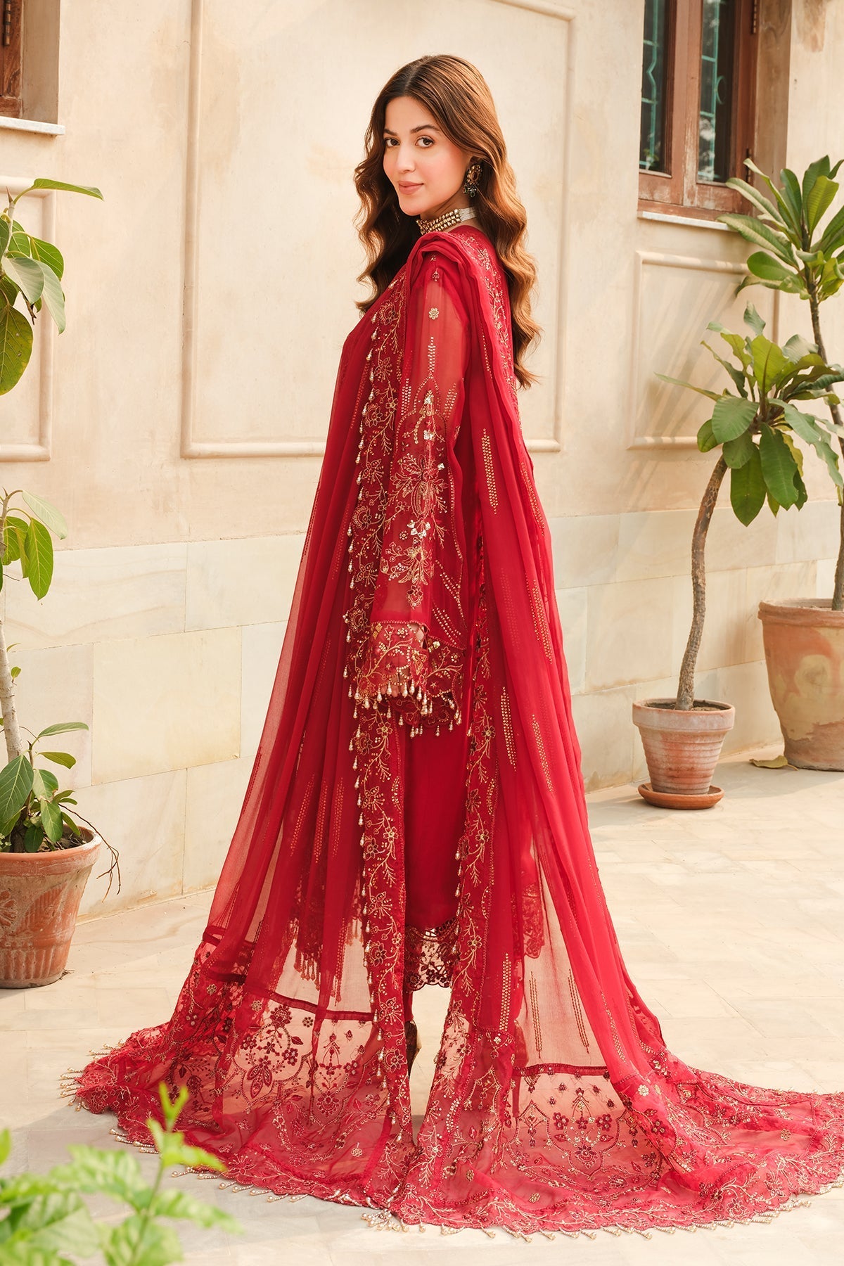 Raeesa Premium | Inayat Formals | HU-52 by Raeesa Premium - Designer Dress - Type: Ladies Clothes - Available at Libayah - 100% Original