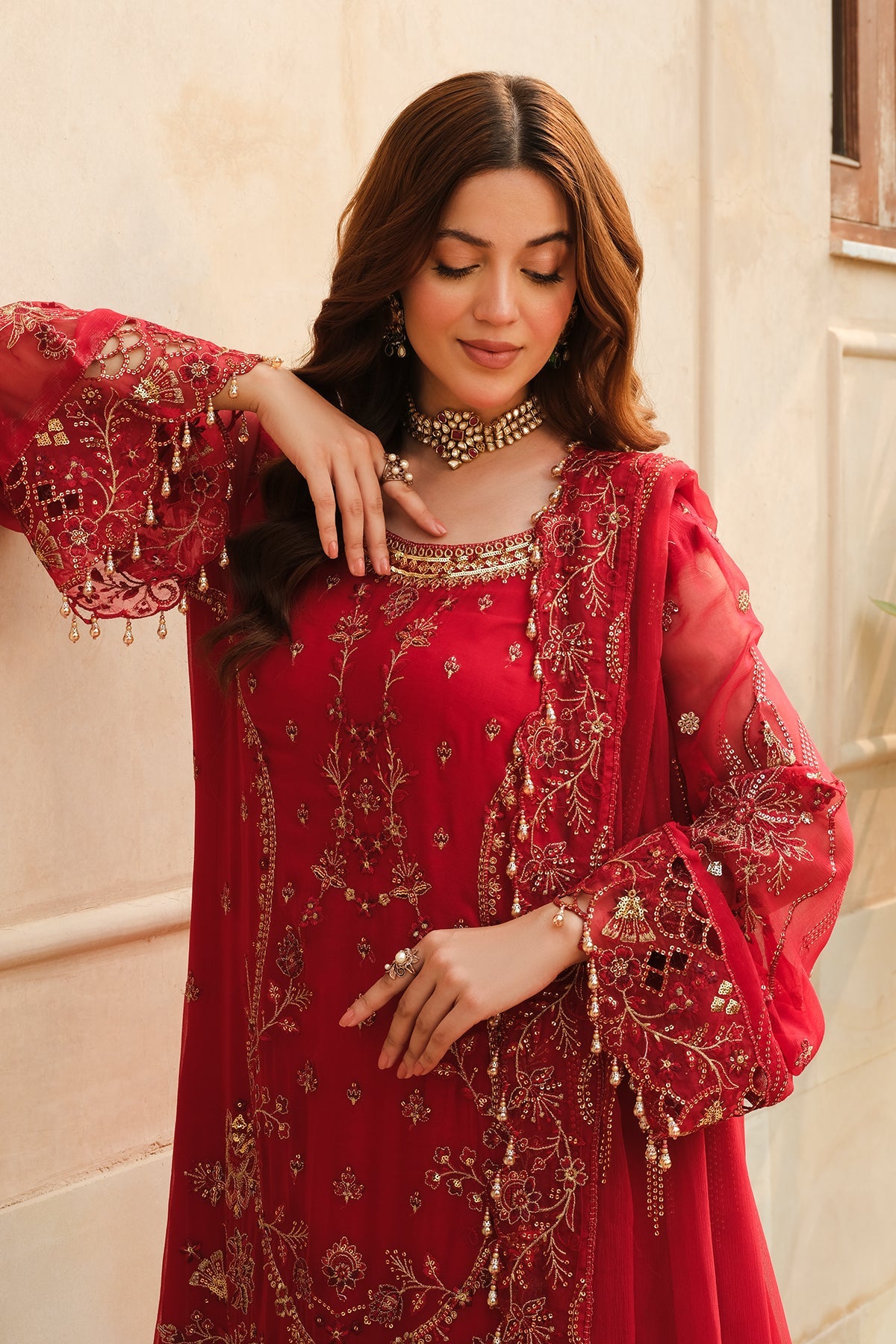 Raeesa Premium | Inayat Formals | HU-52 by Raeesa Premium - Designer Dress - Type: Ladies Clothes - Available at Libayah - 100% Original
