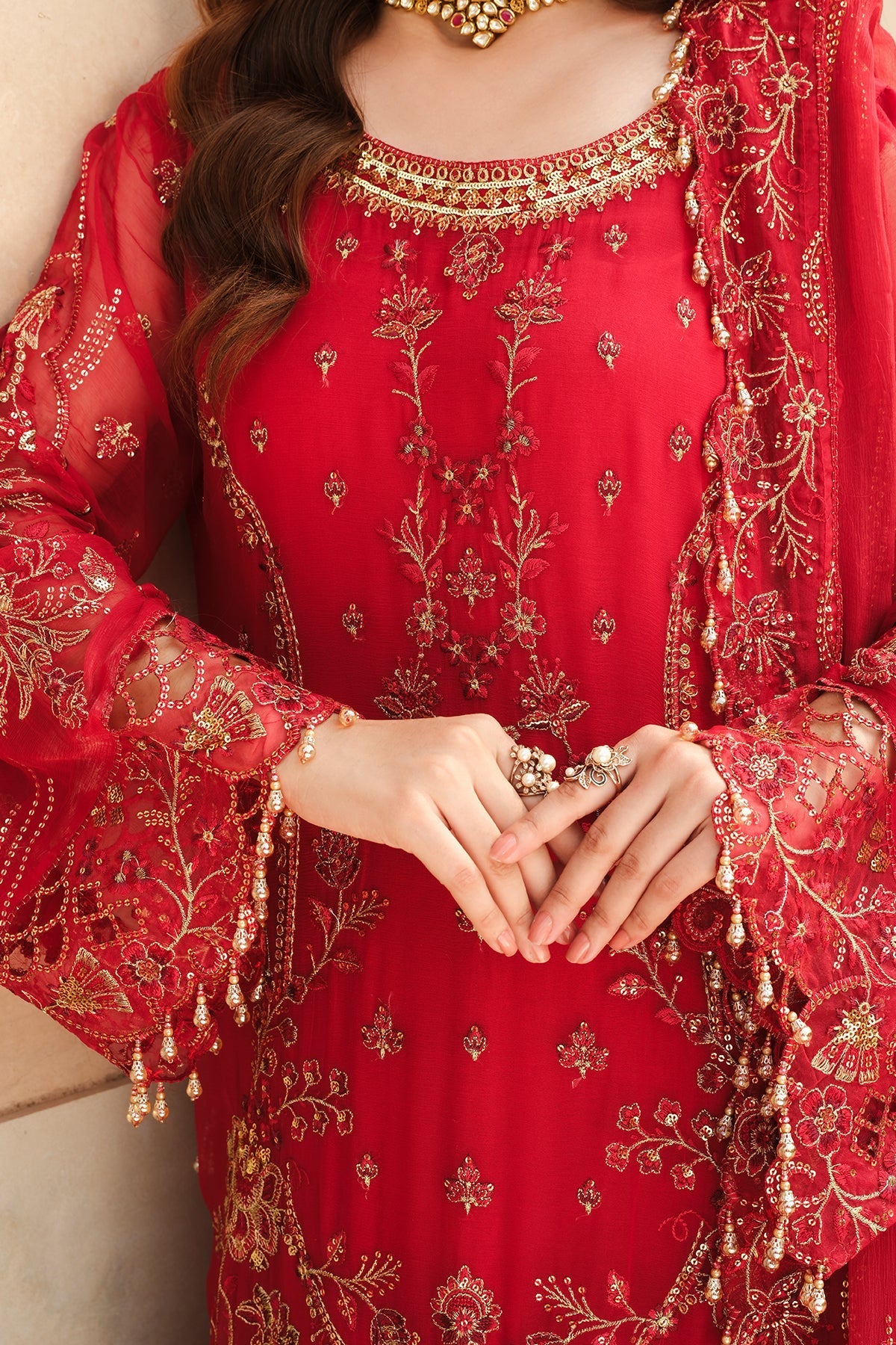 Raeesa Premium | Inayat Formals | HU-52 by Raeesa Premium - Designer Dress - Type: Ladies Clothes - Available at Libayah - 100% Original