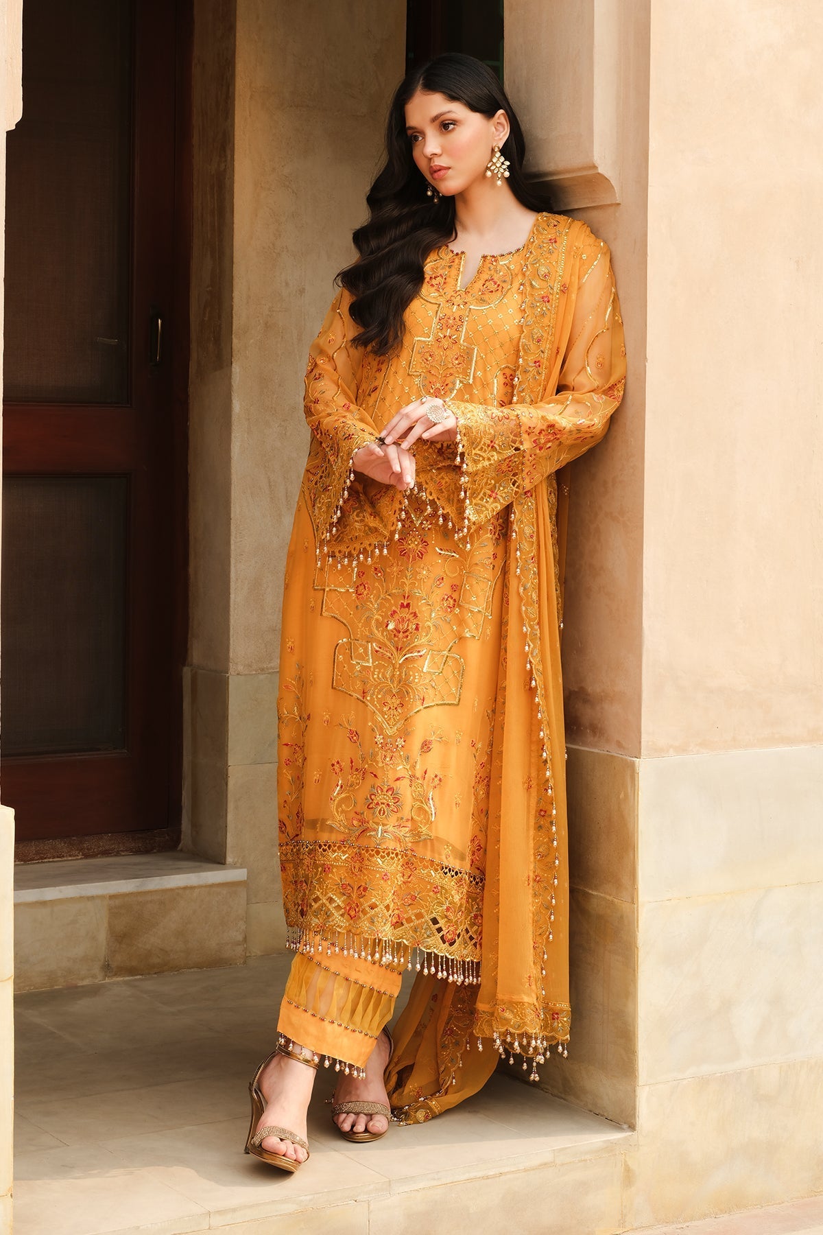 Raeesa Premium | Inayat Formals | HU-54 by Raeesa Premium - Designer Dress - Type: Ladies Clothes - Available at Libayah - 100% Original