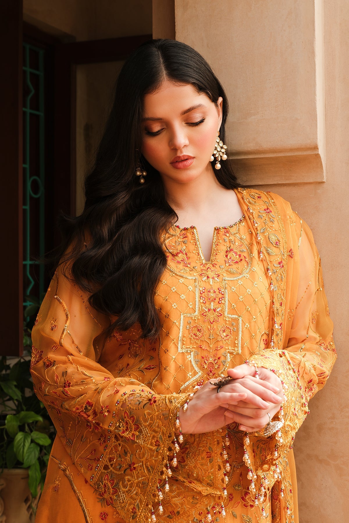 Raeesa Premium | Inayat Formals | HU-54 by Raeesa Premium - Designer Dress - Type: Ladies Clothes - Available at Libayah - 100% Original