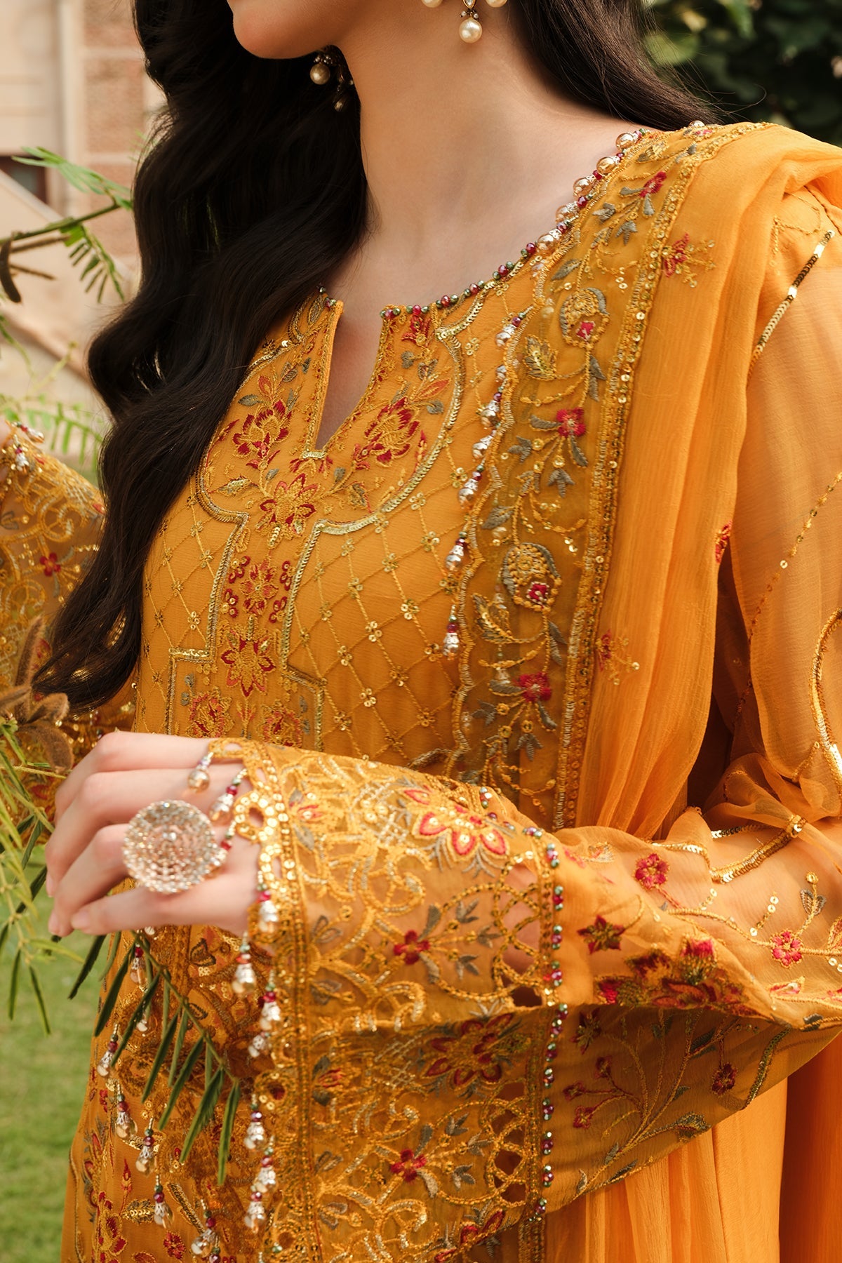 Raeesa Premium | Inayat Formals | HU-54 by Raeesa Premium - Designer Dress - Type: Ladies Clothes - Available at Libayah - 100% Original