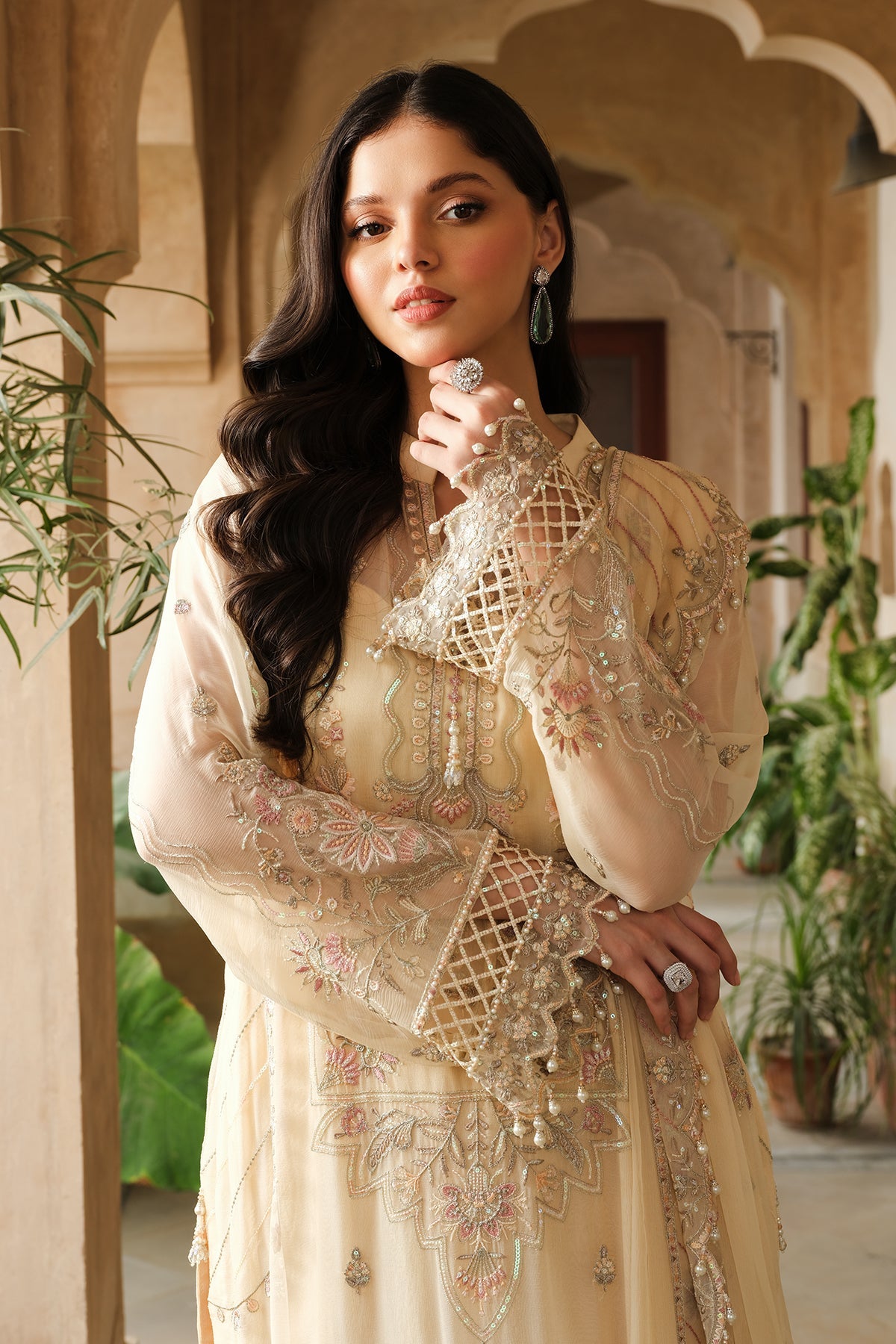 Raeesa Premium | Inayat Formals | HU-53 by Raeesa Premium - Designer Dress - Type: Ladies Clothes - Available at Libayah - 100% Original