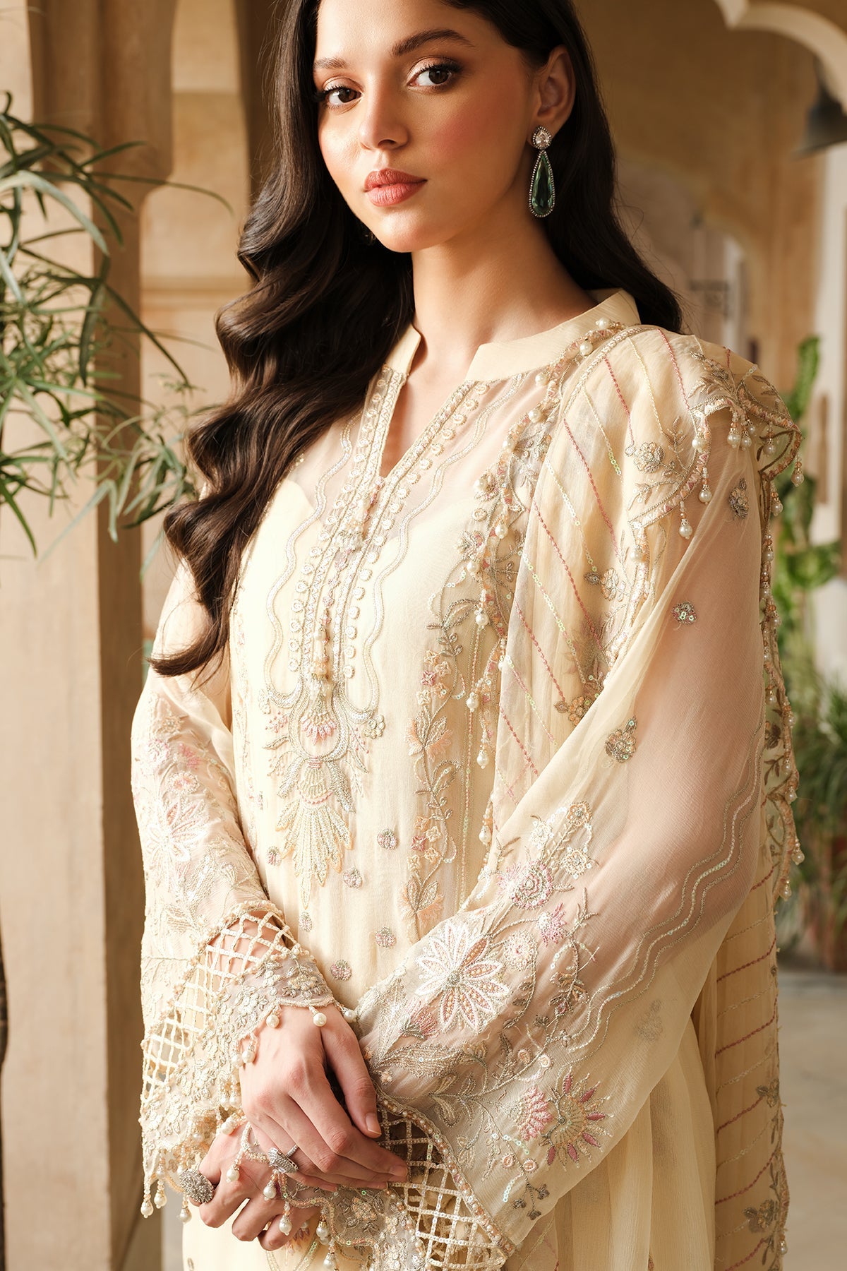 Raeesa Premium | Inayat Formals | HU-53 by Raeesa Premium - Designer Dress - Type: Ladies Clothes - Available at Libayah - 100% Original