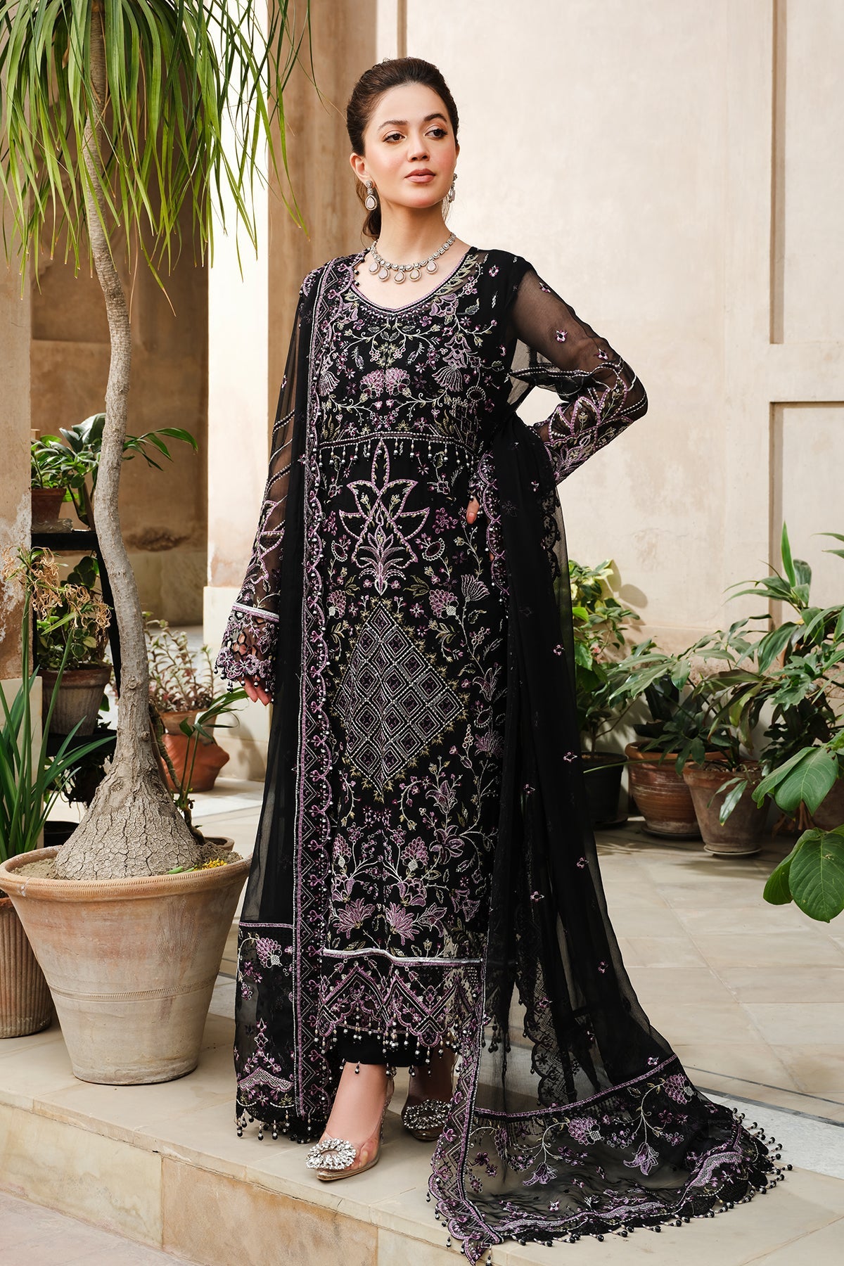 Raeesa Premium | Inayat Formals | HU-55 by Raeesa Premium - Designer Dress - Type: Ladies Clothes - Available at Libayah - 100% Original