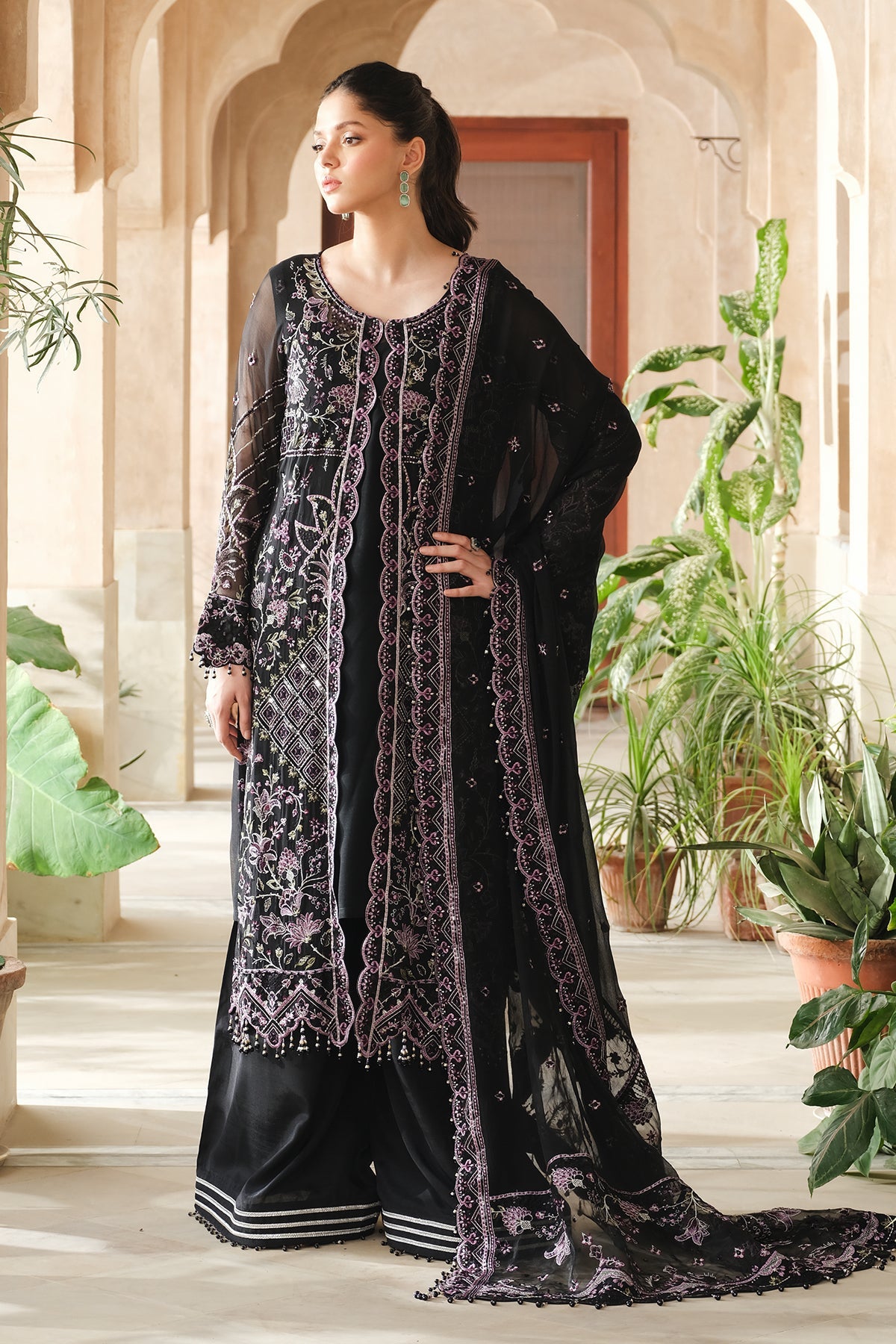 Raeesa Premium | Inayat Formals | HU-55 by Raeesa Premium - Designer Dress - Type: Ladies Clothes - Available at Libayah - 100% Original