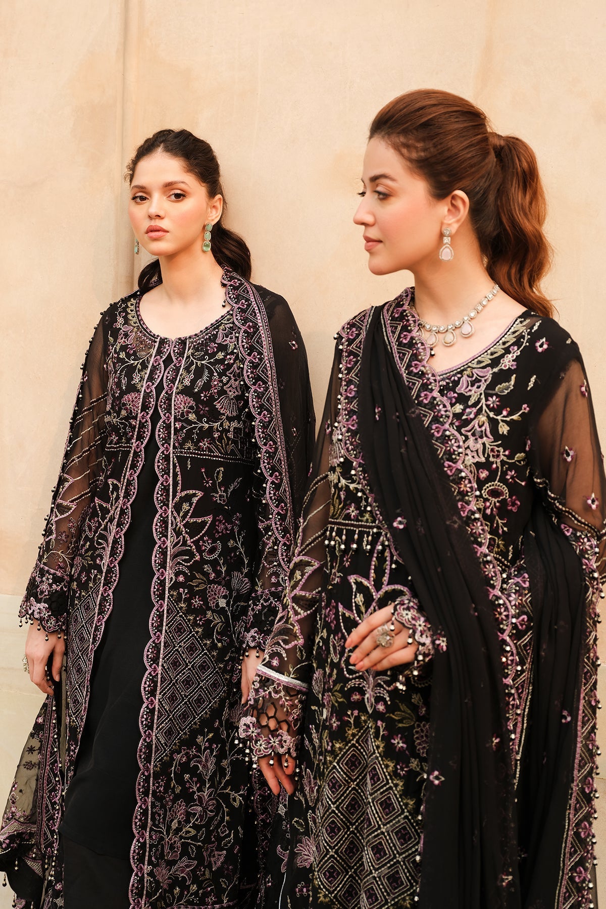 Raeesa Premium | Inayat Formals | HU-55 by Raeesa Premium - Designer Dress - Type: Ladies Clothes - Available at Libayah - 100% Original