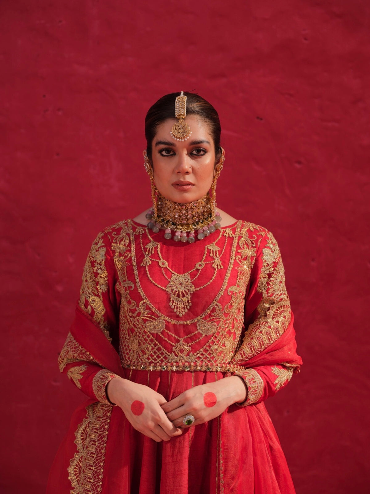 Erum Khan | Laal Rang | BABRA by Erum Khan - Designer Dress - Type: Bridal - Available at Libayah - 100% Original