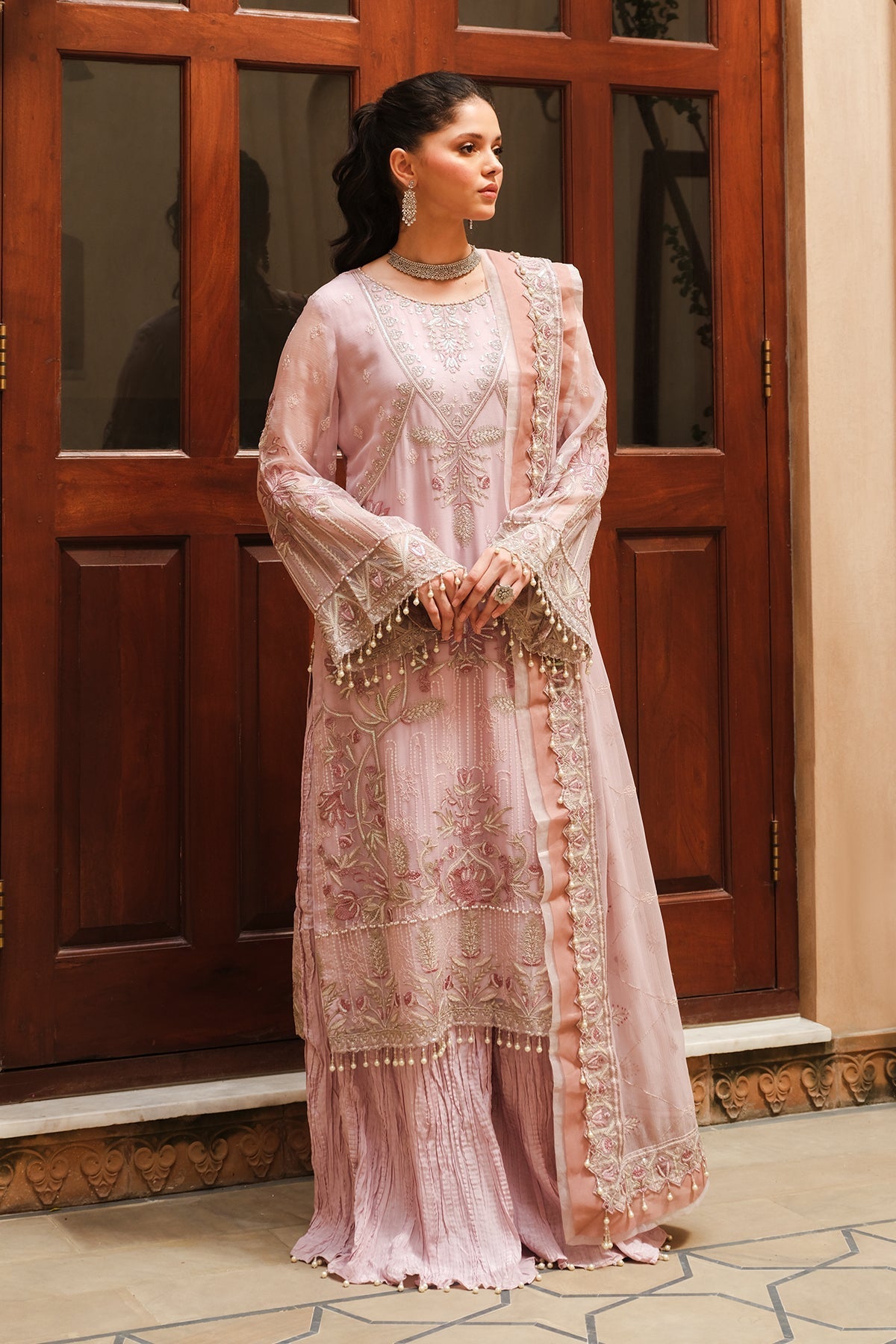 Raeesa Premium | Inayat Formals | HU-56 by Raeesa Premium - Designer Dress - Type: Ladies Clothes - Available at Libayah - 100% Original