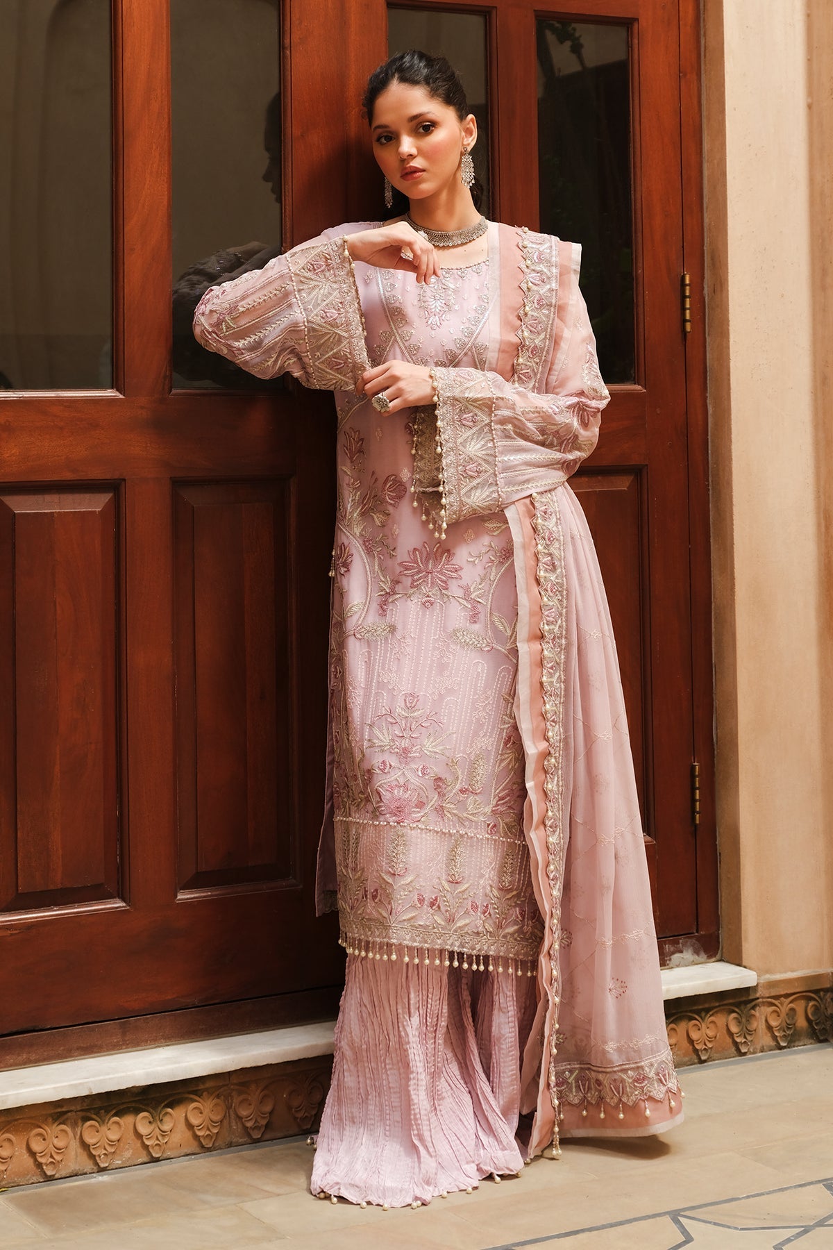 Raeesa Premium | Inayat Formals | HU-56 by Raeesa Premium - Designer Dress - Type: Ladies Clothes - Available at Libayah - 100% Original