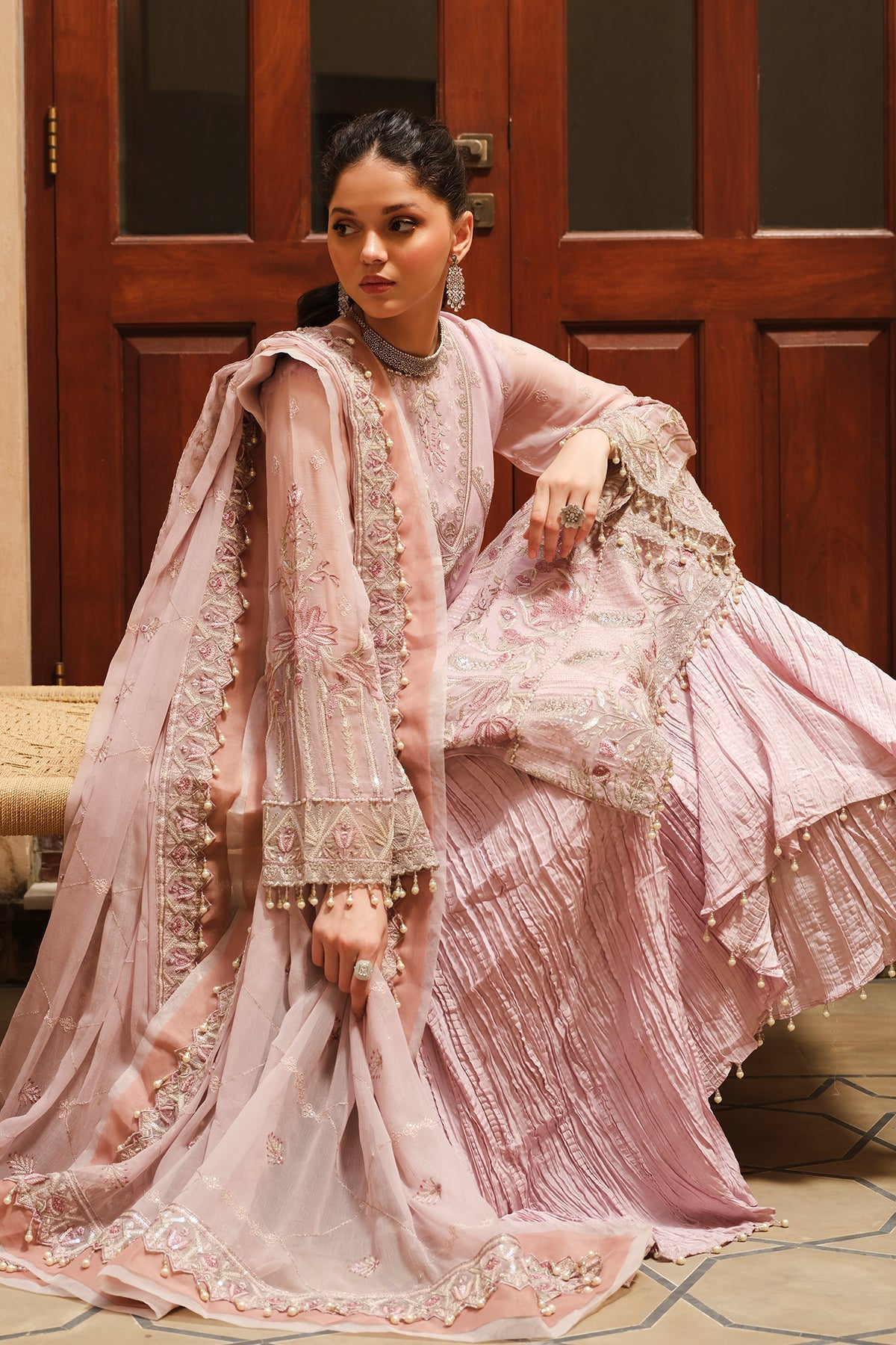 Raeesa Premium | Inayat Formals | HU-56 by Raeesa Premium - Designer Dress - Type: Ladies Clothes - Available at Libayah - 100% Original