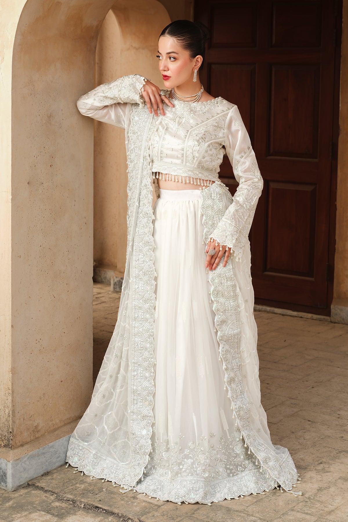 Raeesa Premium | Inayat Formals | HU-57 by Raeesa Premium - Designer Dress - Type: Ladies Clothes - Available at Libayah - 100% Original