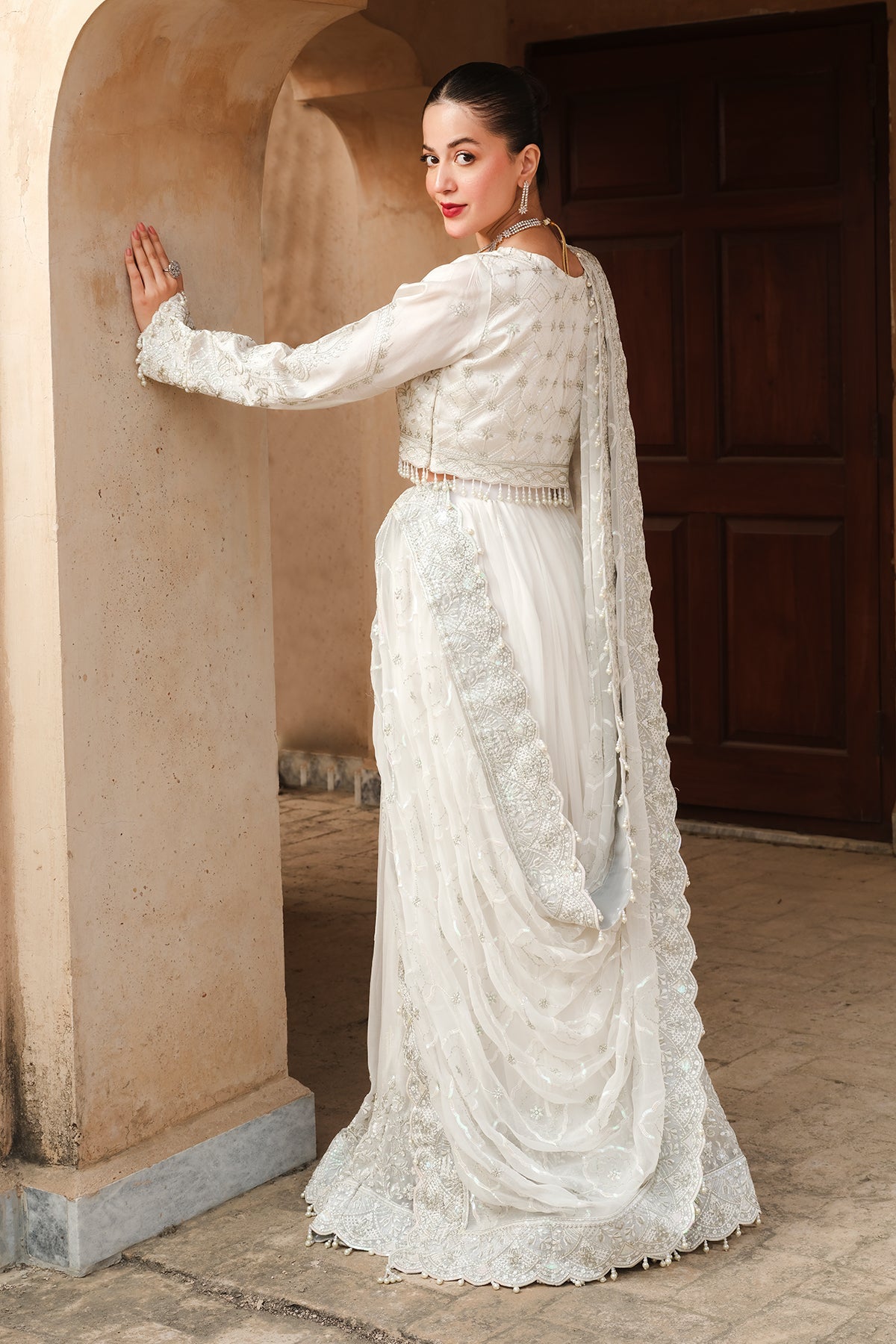 Raeesa Premium | Inayat Formals | HU-57 by Raeesa Premium - Designer Dress - Type: Ladies Clothes - Available at Libayah - 100% Original