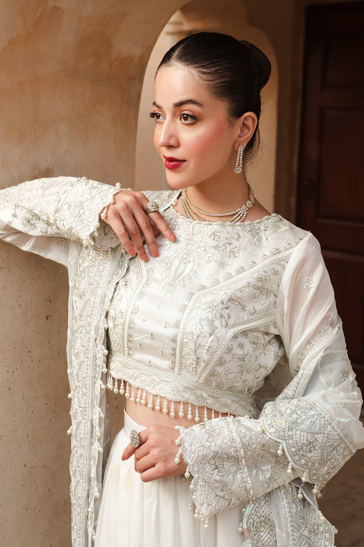 Raeesa Premium | Inayat Formals | HU-57 by Raeesa Premium - Designer Dress - Type: Ladies Clothes - Available at Libayah - 100% Original