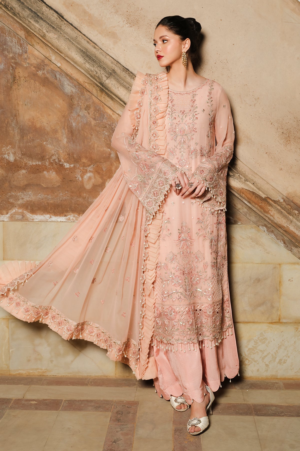 Raeesa Premium | Inayat Formals | HU-58 by Raeesa Premium - Designer Dress - Type: Ladies Clothes - Available at Libayah - 100% Original