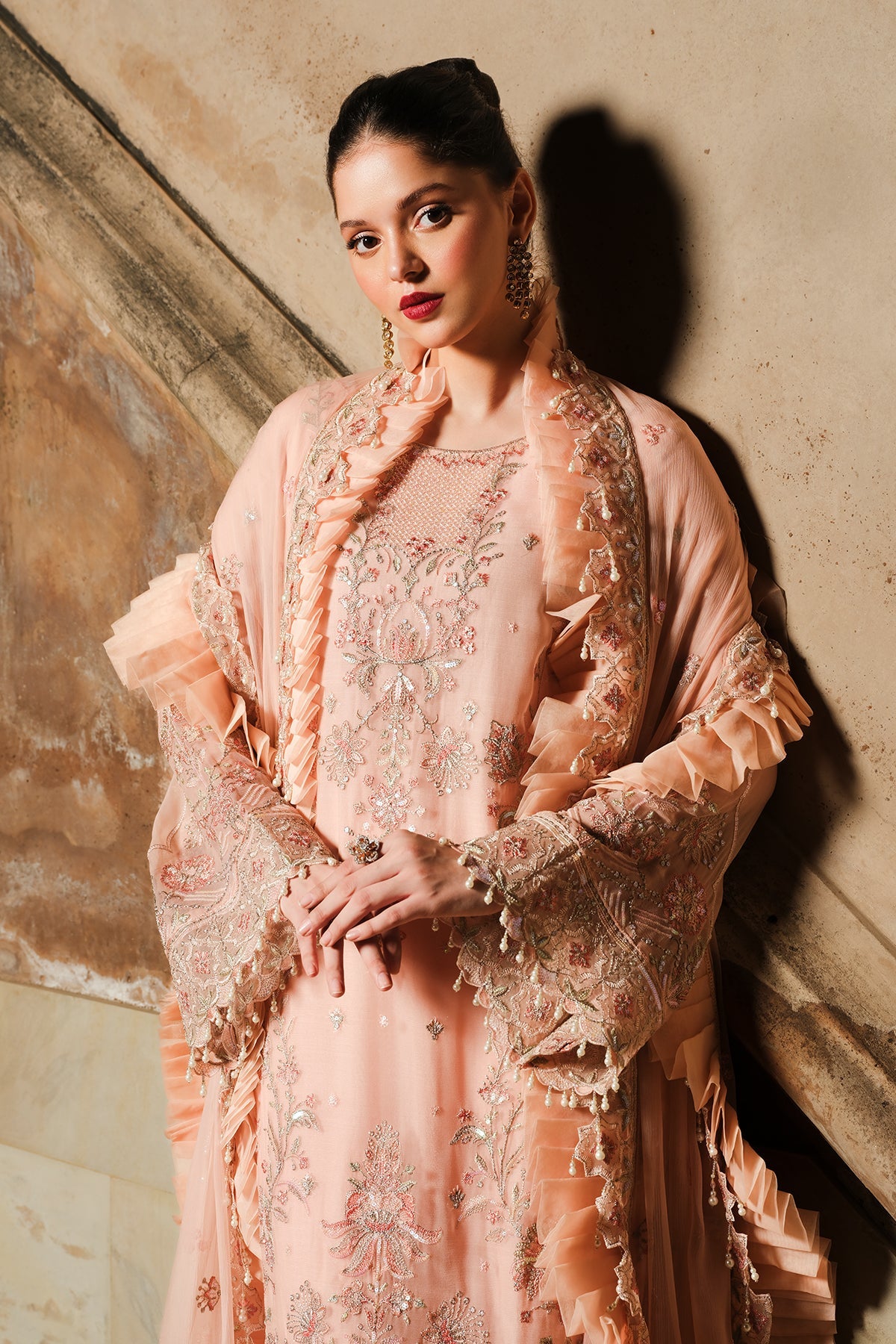 Raeesa Premium | Inayat Formals | HU-58 by Raeesa Premium - Designer Dress - Type: Ladies Clothes - Available at Libayah - 100% Original