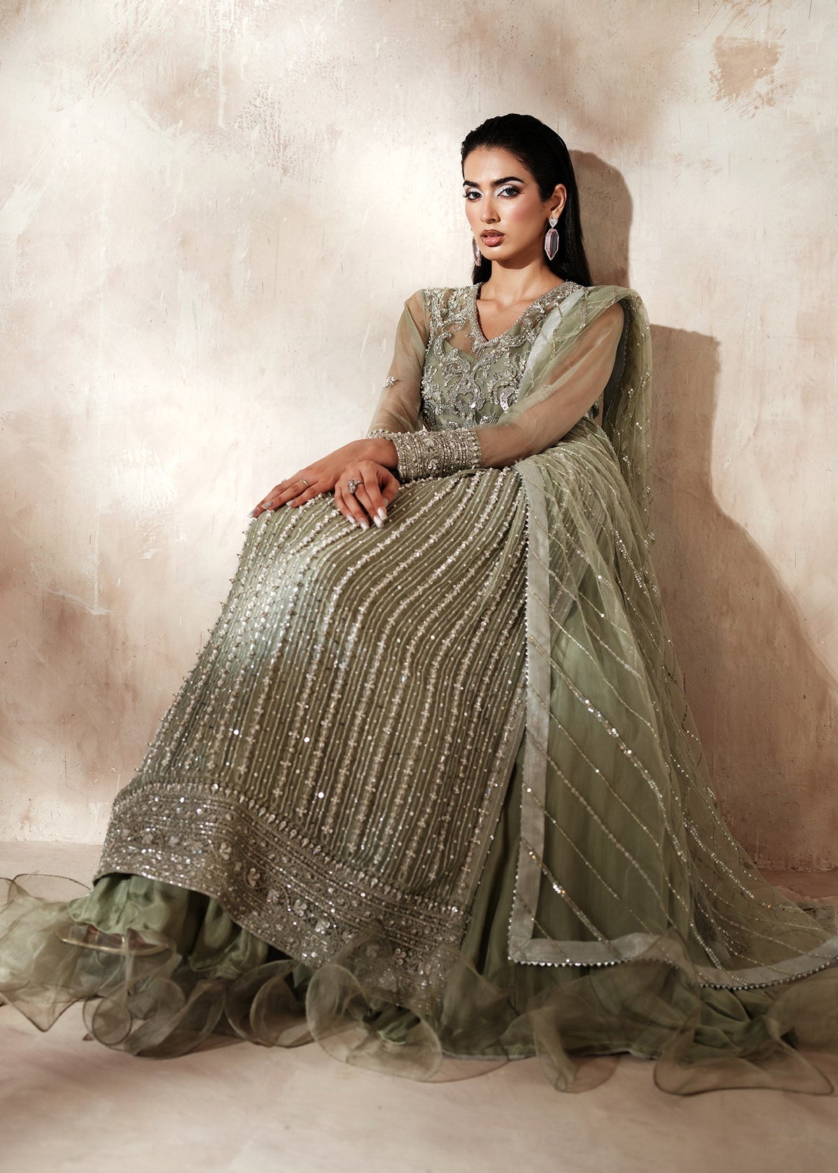 Mahum Asad | Soiree Formals | Noya by Mahum Asad - Designer Dress - Type: Ladies Clothes - Available at Libayah - 100% Original
