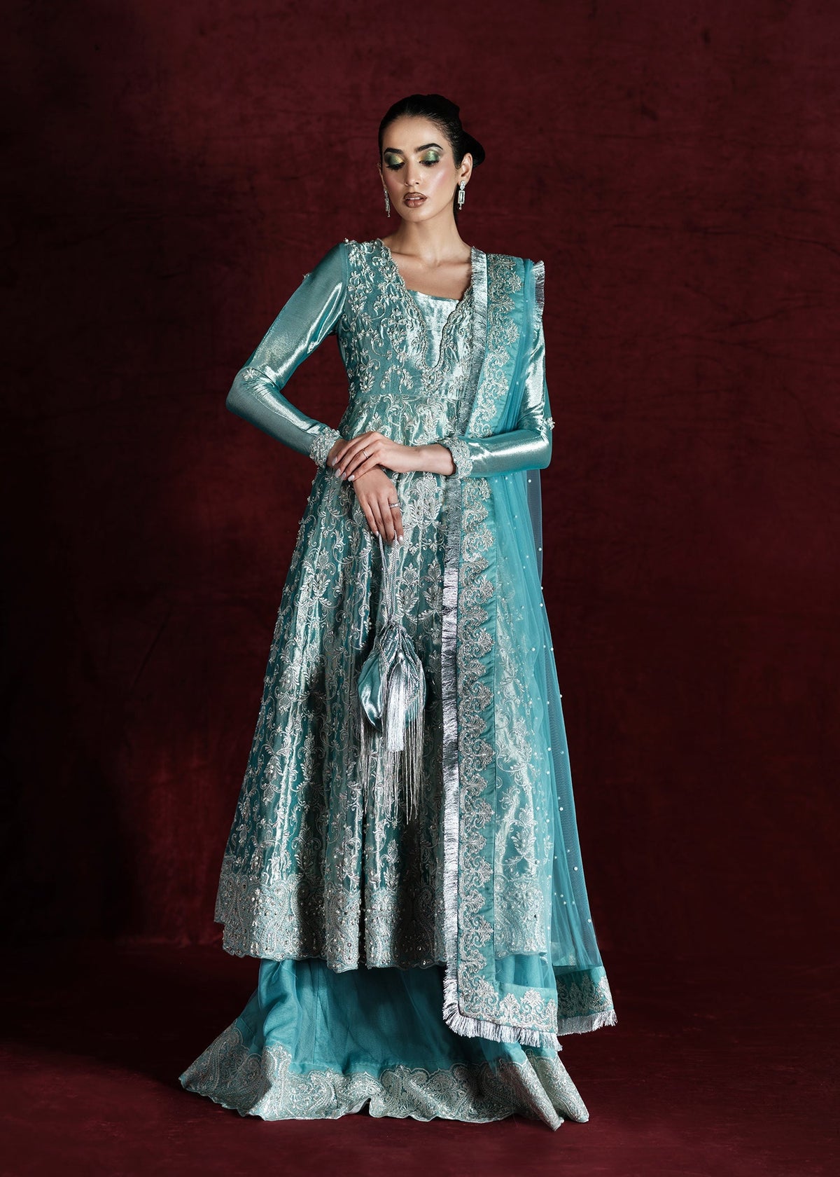 Mahum Asad | Soiree Formals | Zeina by Mahum Asad - Designer Dress - Type: Ladies Clothes - Available at Libayah - 100% Original