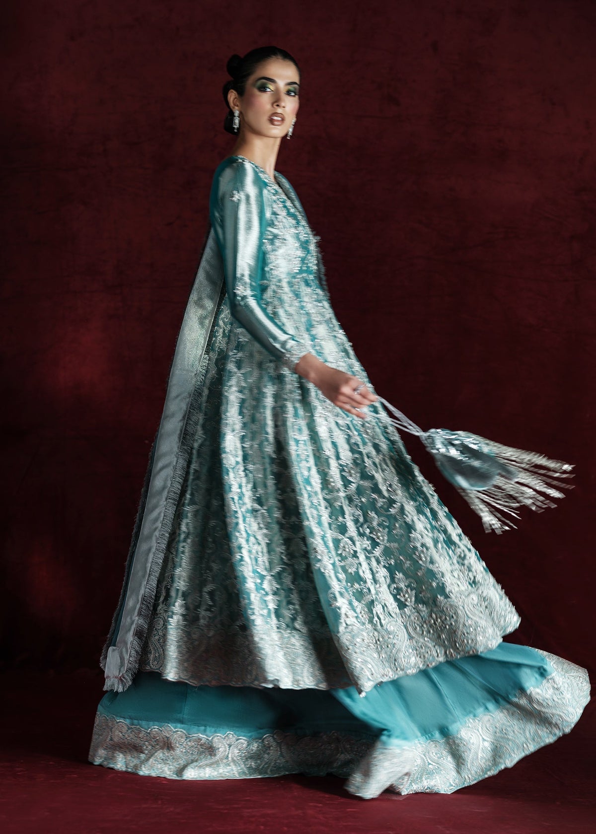 Mahum Asad | Soiree Formals | Zeina by Mahum Asad - Designer Dress - Type: Ladies Clothes - Available at Libayah - 100% Original