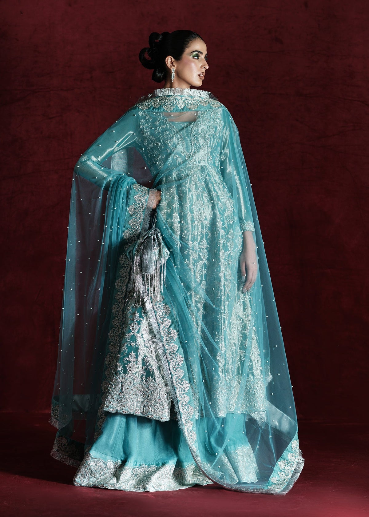 Mahum Asad | Soiree Formals | Zeina by Mahum Asad - Designer Dress - Type: Ladies Clothes - Available at Libayah - 100% Original