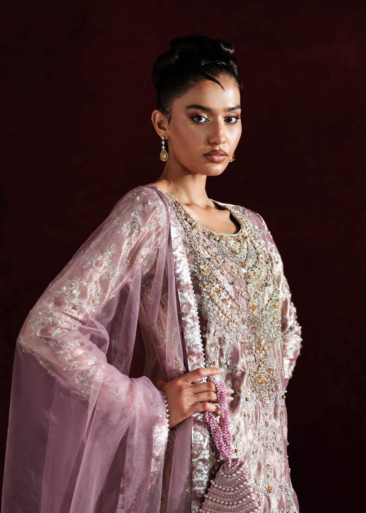 Mahum Asad | Soiree Formals | Amelie by Mahum Asad - Designer Dress - Type: Ladies Clothes - Available at Libayah - 100% Original