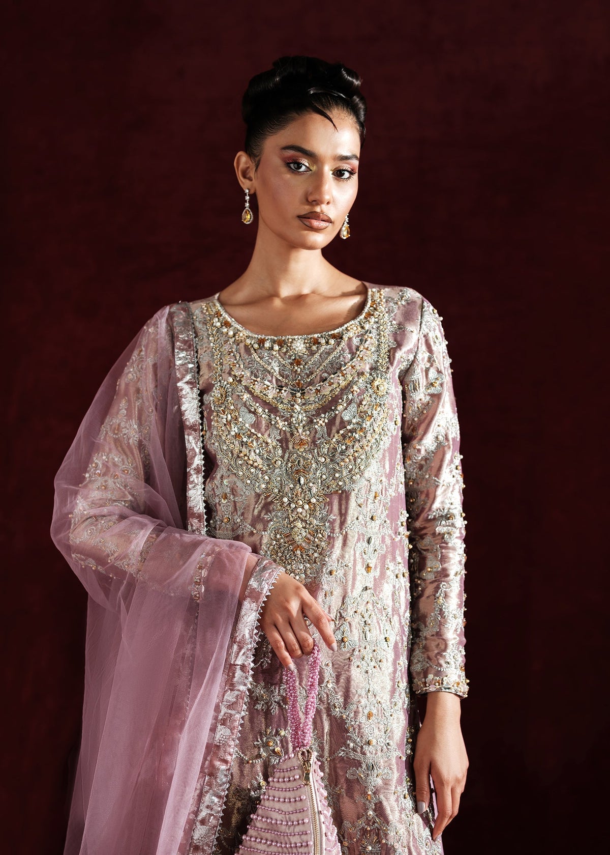 Mahum Asad | Soiree Formals | Amelie by Mahum Asad - Designer Dress - Type: Ladies Clothes - Available at Libayah - 100% Original