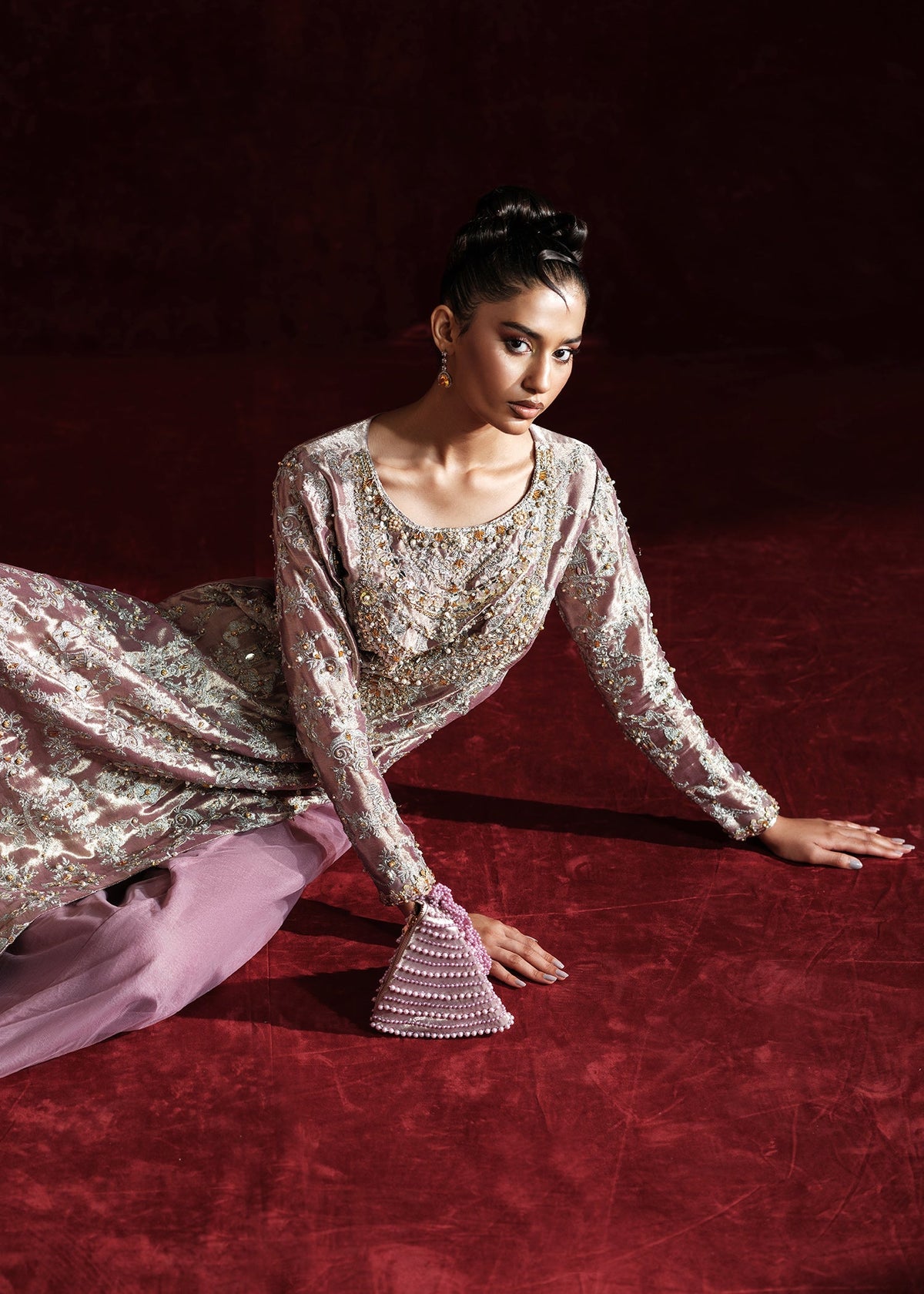 Mahum Asad | Soiree Formals | Amelie by Mahum Asad - Designer Dress - Type: Ladies Clothes - Available at Libayah - 100% Original