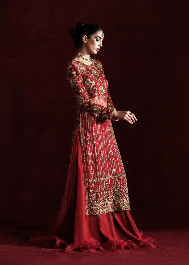 Mahum Asad | Soiree Formals | Rose by Mahum Asad - Designer Dress - Type: Ladies Clothes - Available at Libayah - 100% Original