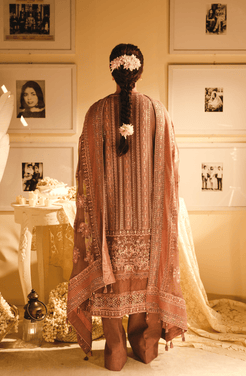 HSY | Rehana Wedding Formal | Geet - Embroidered Chiffon Ensemble by HSY - Designer Dress - Type: Ladies Clothes - Available at Libayah - 100% Original