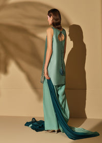 Mahum Asad | The Shadow Line | Shadow Bloom by Mahum Asad - Designer Dress  - Type : Ladies Clothes - Available at Libayah - 100% Original 