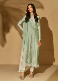Mahum Asad | The Shadow Line | Halo by Mahum Asad - Designer Dress  - Type : Ladies Clothes - Available at Libayah - 100% Original 