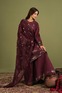 Alizeh | Luxe Raw Silk | AF-RS-16-Almas by Alizeh - Designer Dress  - Type : Ladies Clothes - Available at Libayah - 100% Original 