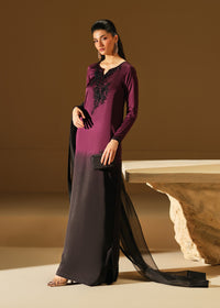 Mahum Asad | The Shadow Line | Dusk by Mahum Asad - Designer Dress  - Type : Ladies Clothes - Available at Libayah - 100% Original 