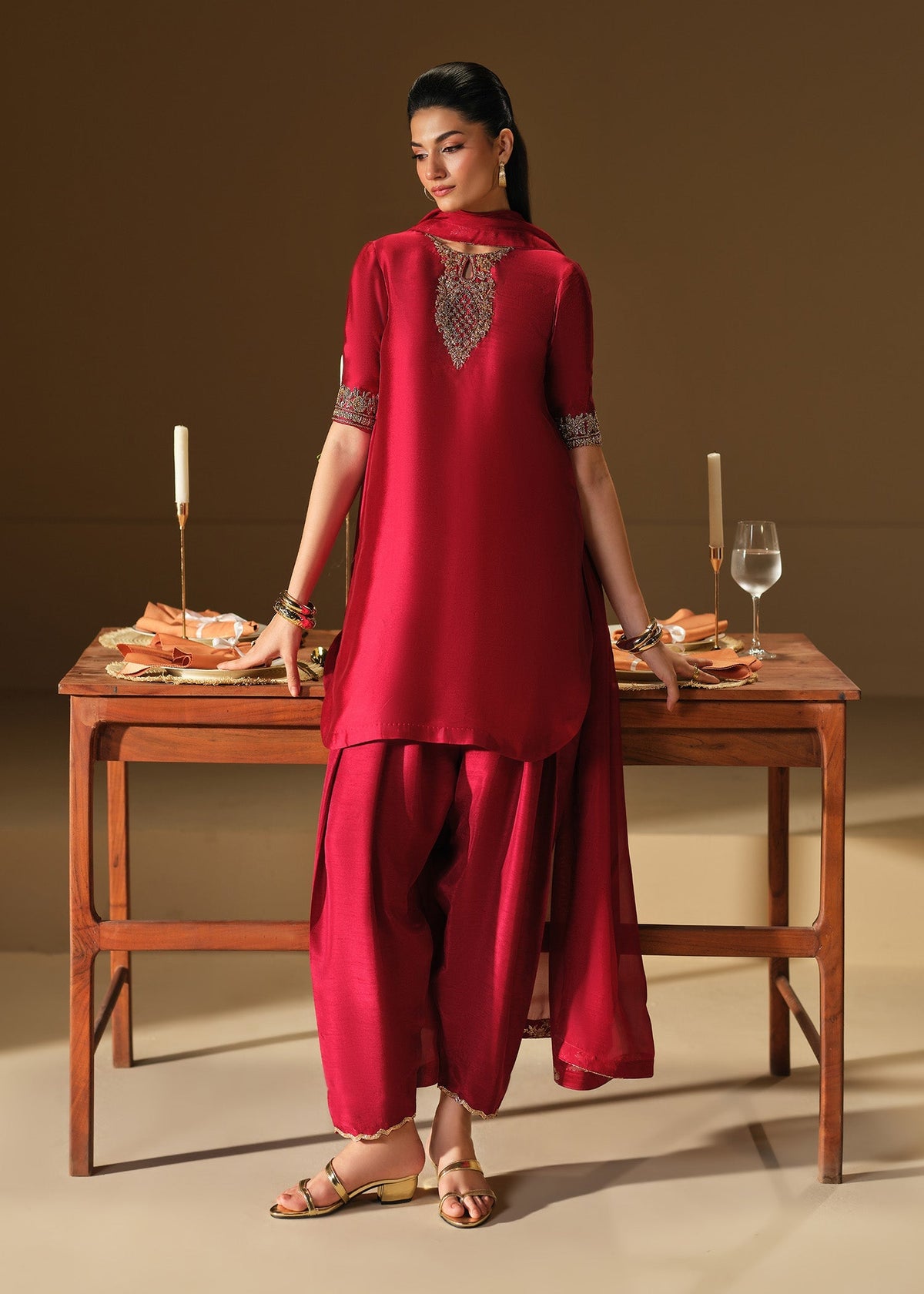 Mahum Asad | The Shadow Line | Radiance by Mahum Asad - Designer Dress  - Type : Ladies Clothes - Available at Libayah - 100% Original 