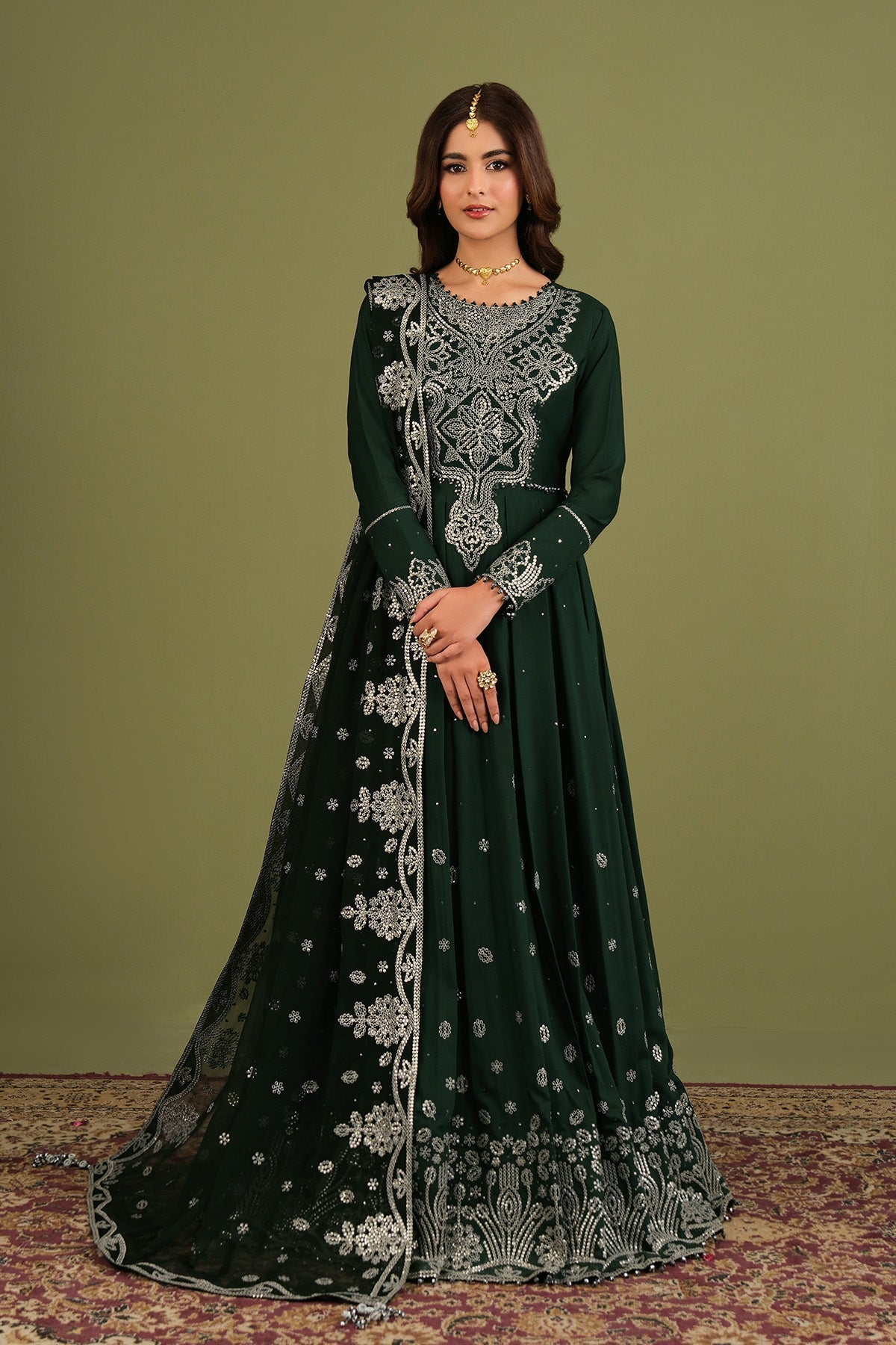 Alizeh | Luxe Raw Silk | AF-RS-14-Alice by Alizeh - Designer Dress  - Type : Ladies Clothes - Available at Libayah - 100% Original 